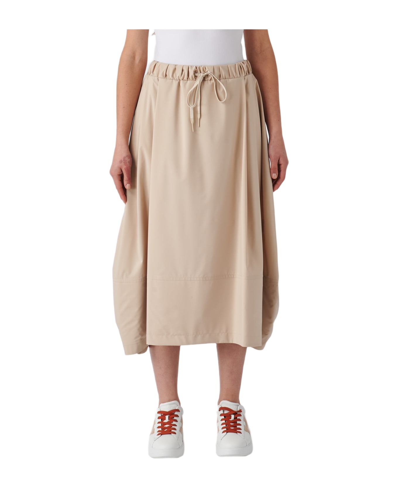 Gran Sasso Poliester Skirt - SABBIA スカート