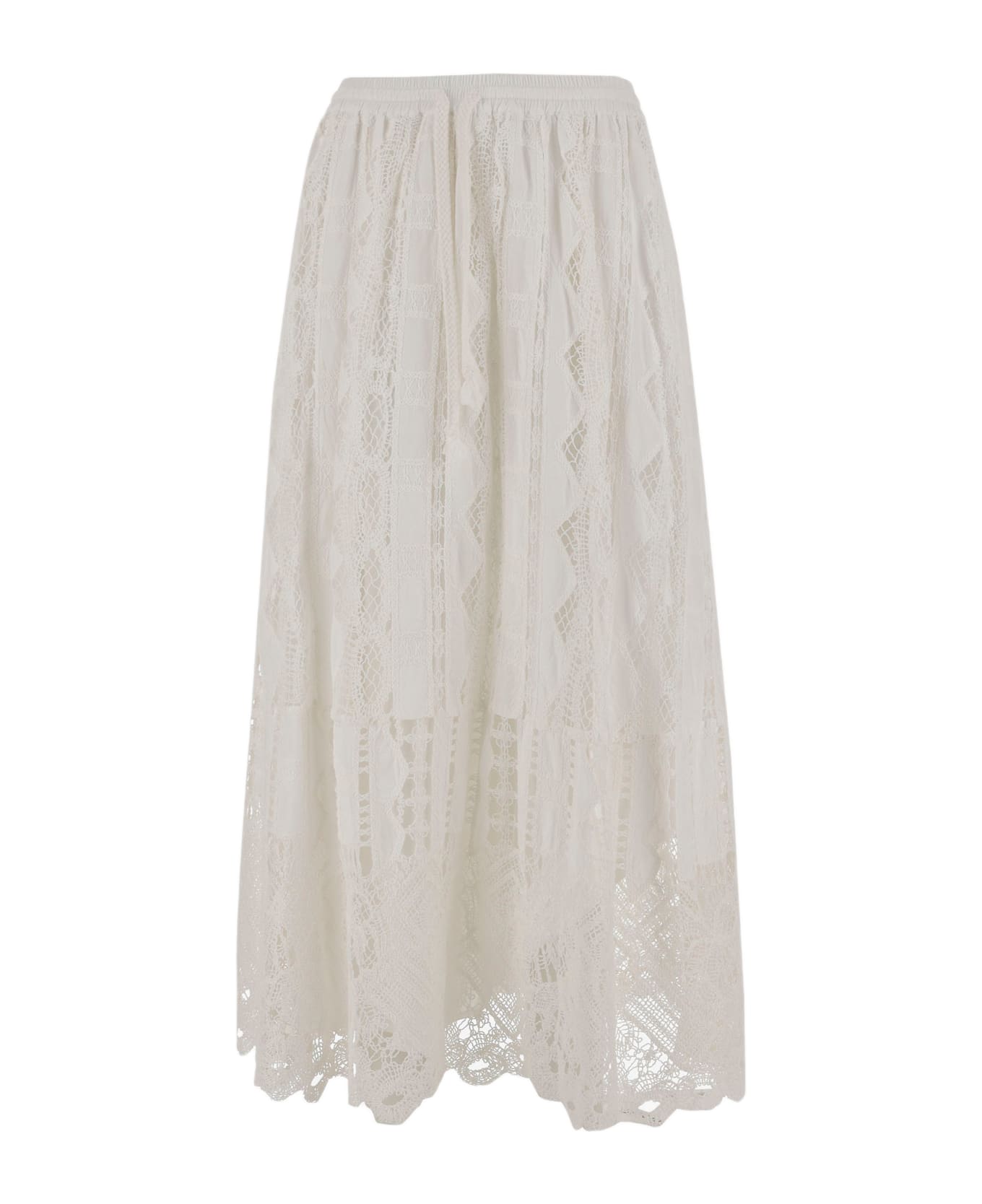 Pinko Sangallo Skirt - White