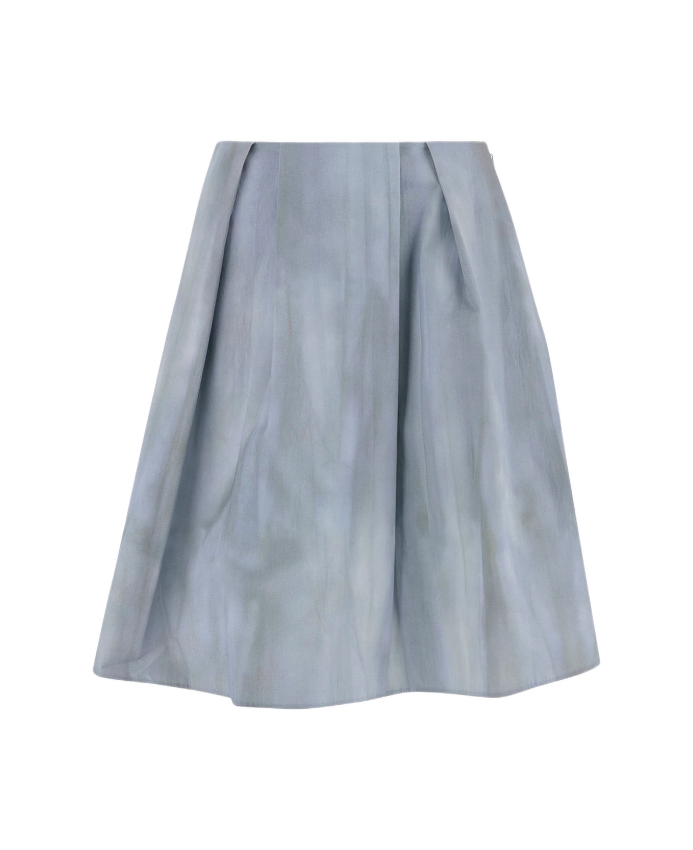 Vince Cotton Skirt - Light Blue