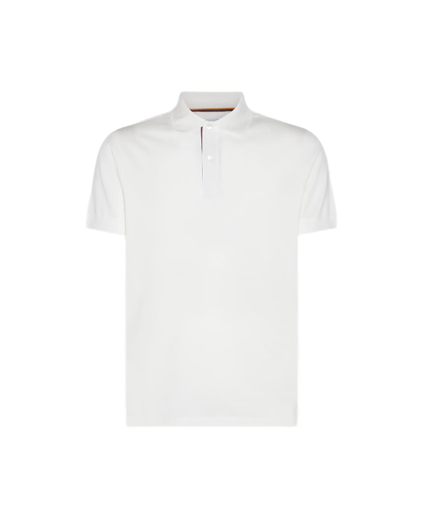 Paul Smith White Cotton Polo Shirt - White ポロシャツ