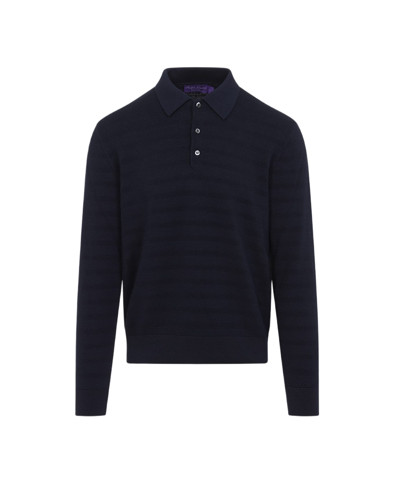 Ralph Lauren Silk Polo - Classic Chairman Navy