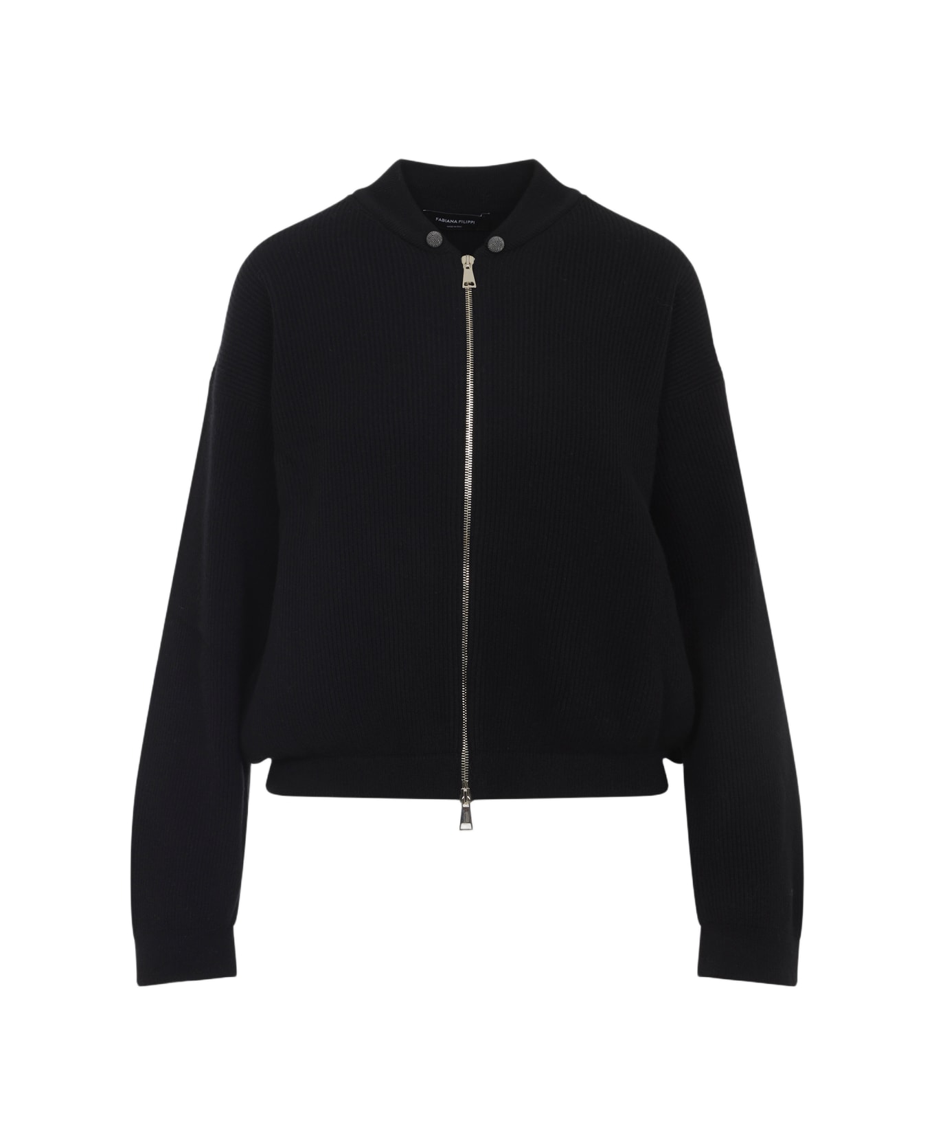Fabiana Filippi Virgin Wool Jacket - Nero