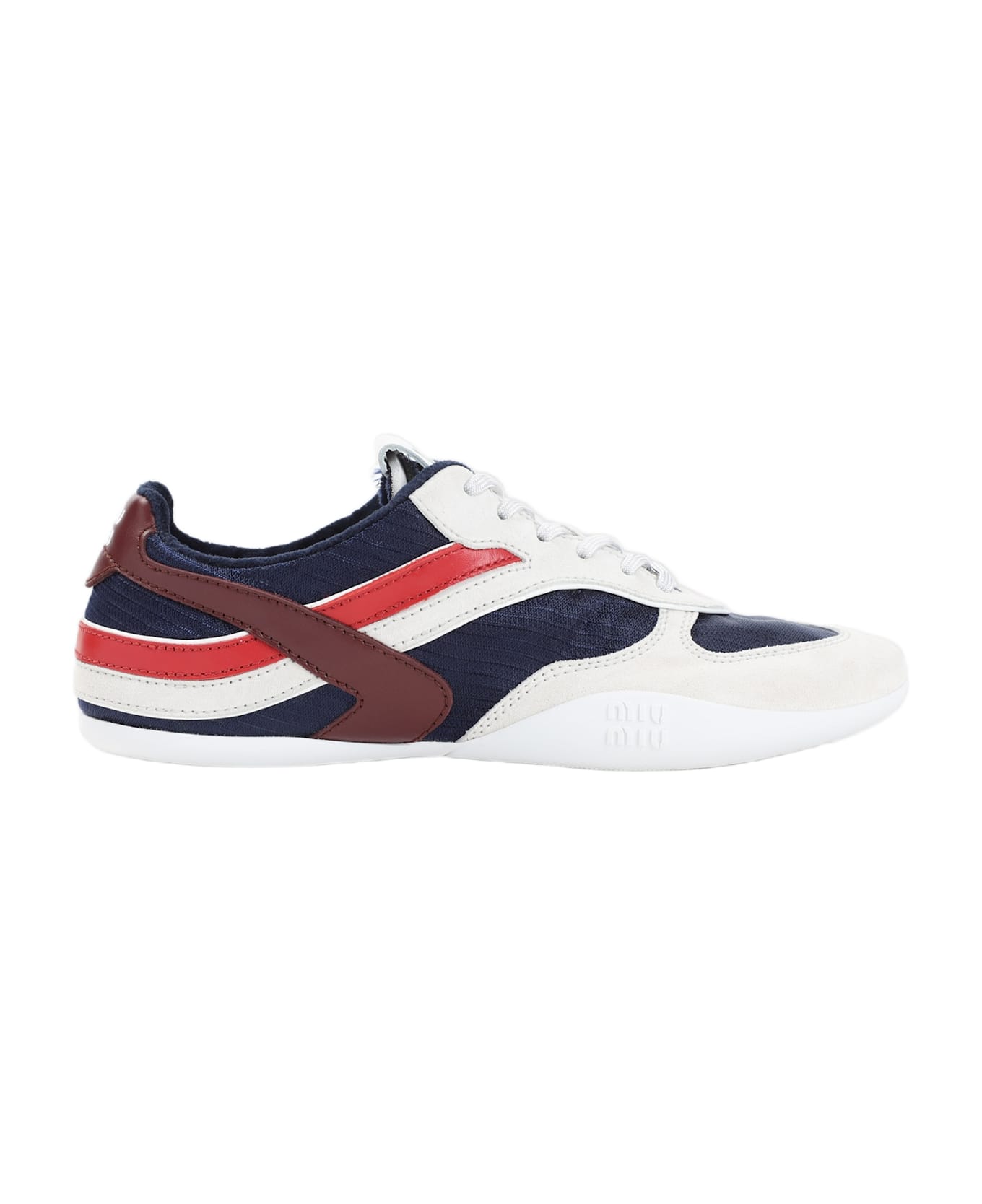 Miu Miu Gymnasium Sneakers - Z Baltico Amaranto