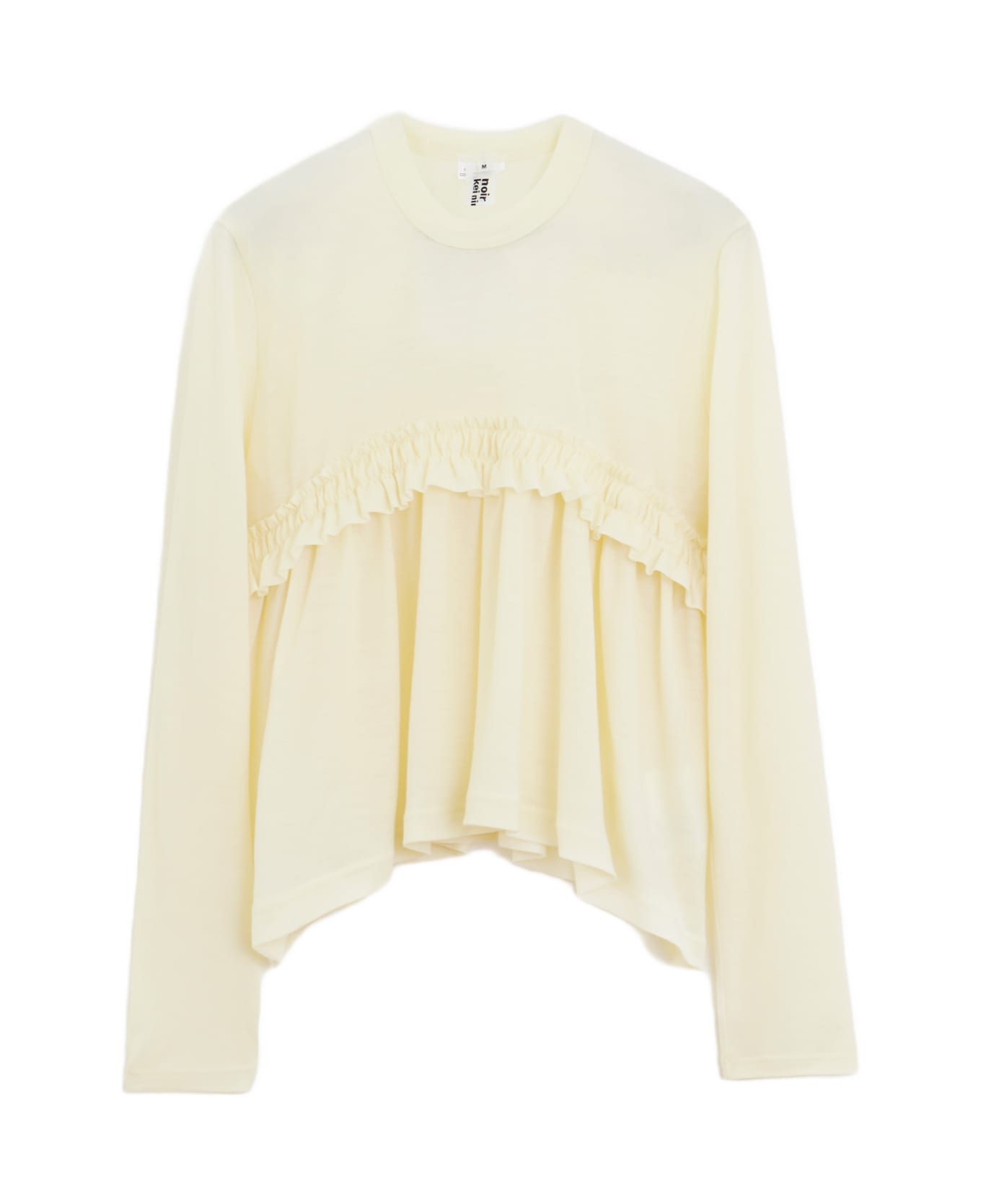 Comme des Garçons Noir Kei Ninomiya Longsleeve - Cream