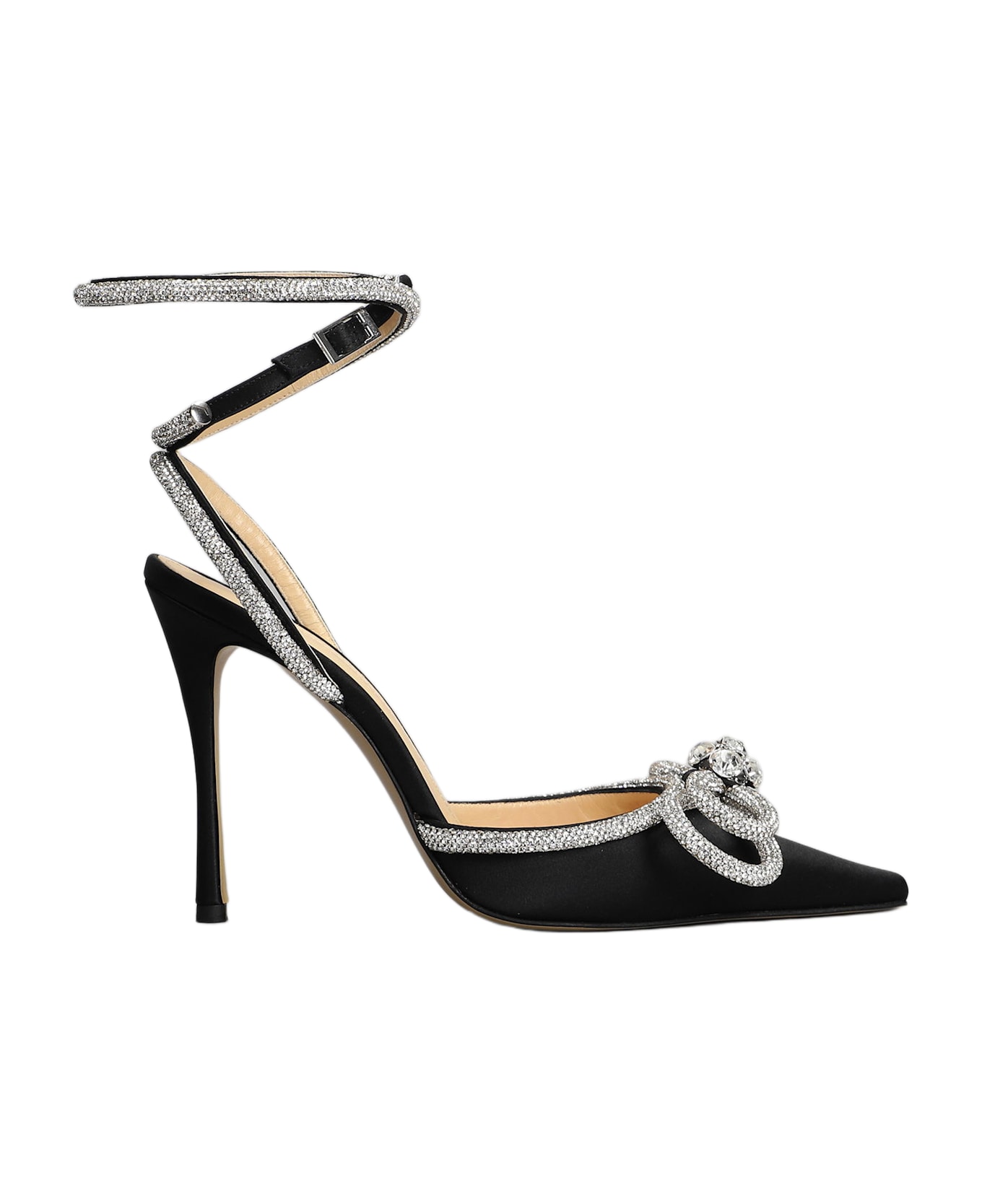 Mach 
Mach Pumps In Black Silk - black