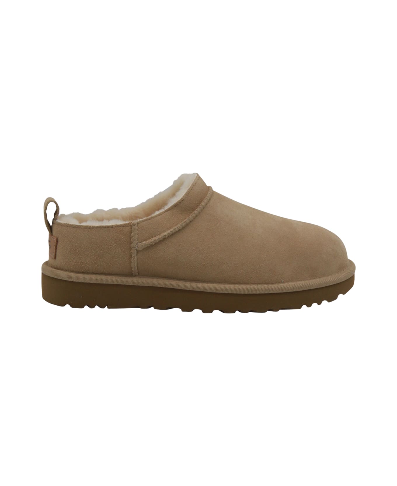 UGG Sand Leather Flats - SAND