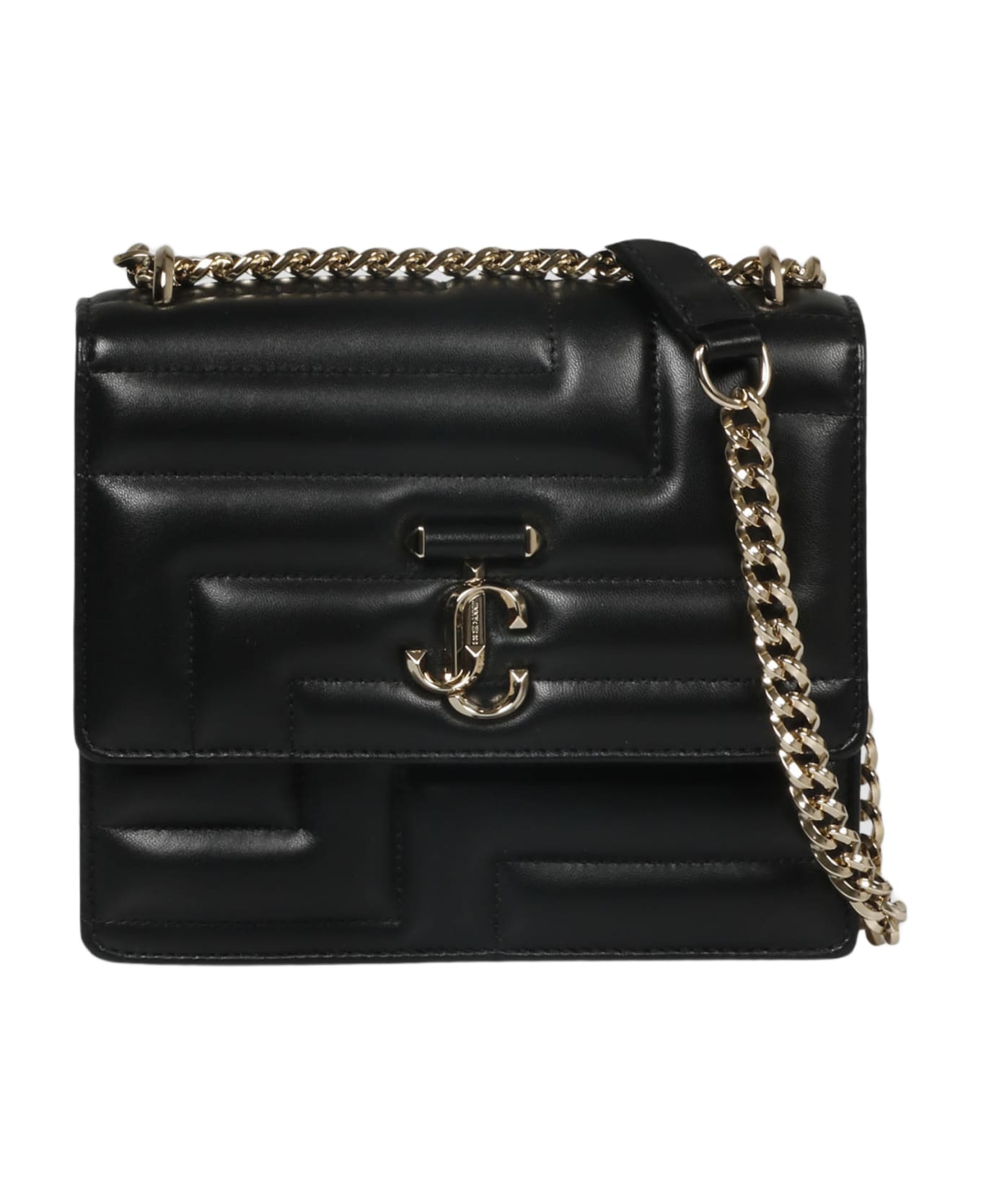Jimmy Choo Varenne Shoulder Bag - Black