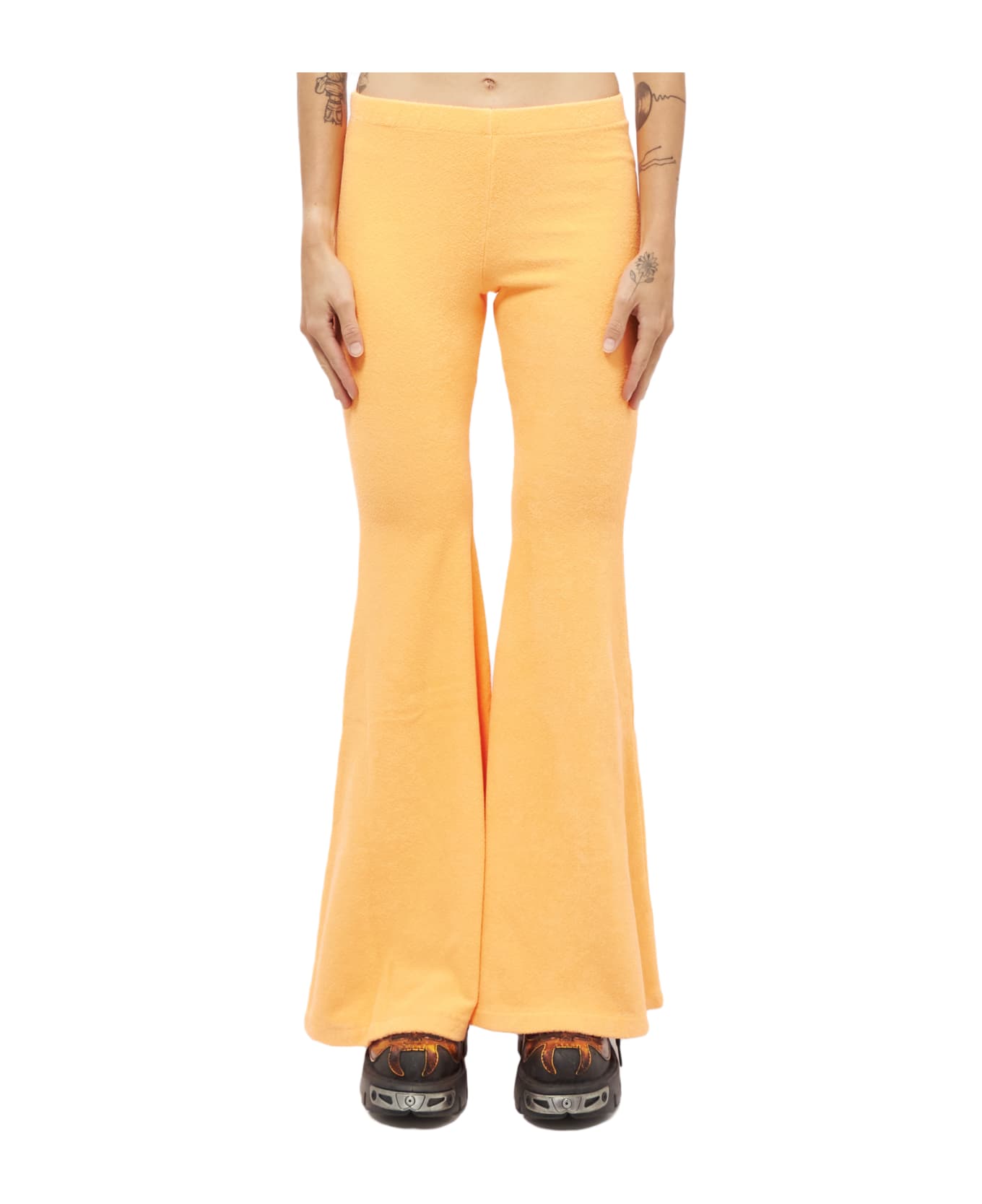 ERL Terry Flared Pants Pants - orange ボトムス
