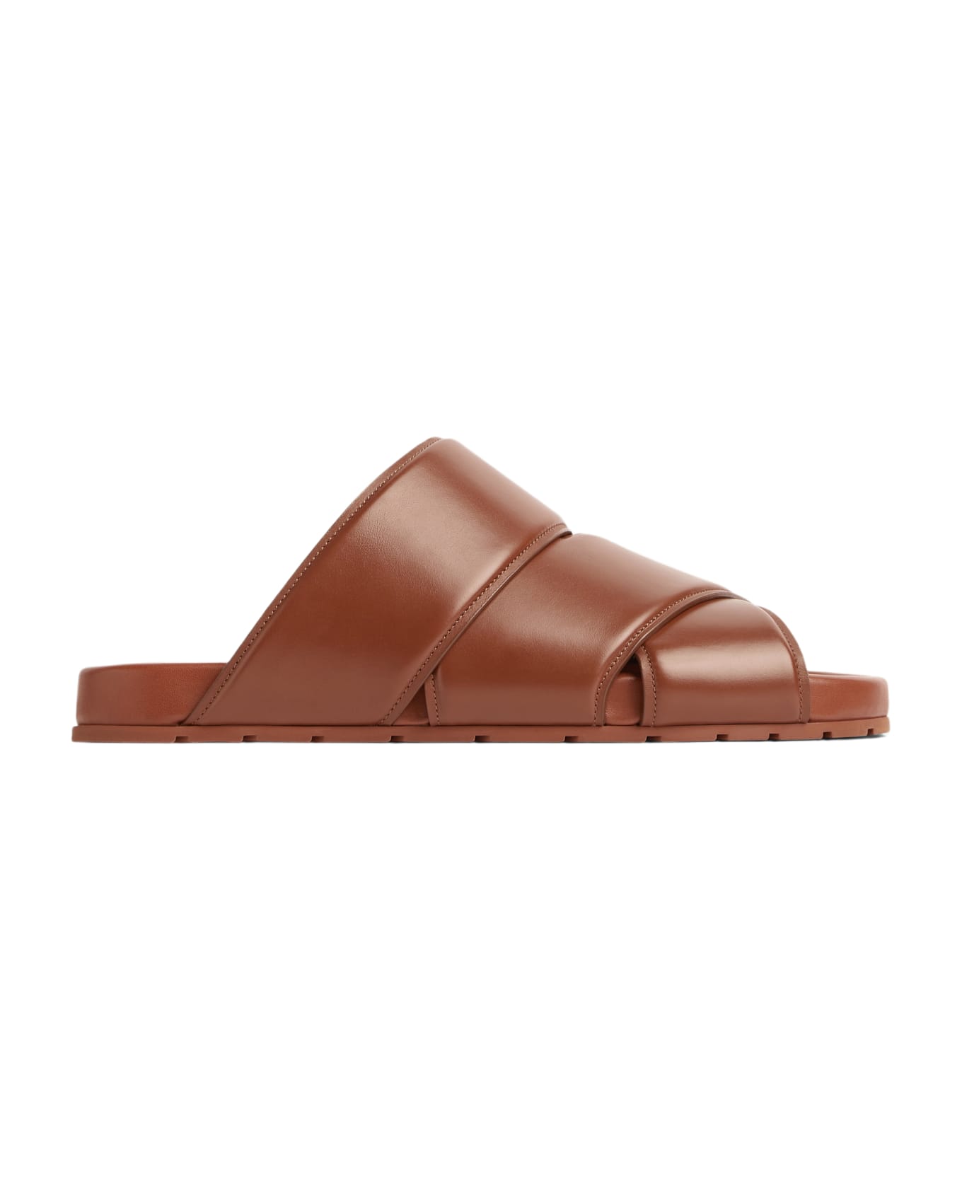 Bottega Veneta Sandal Leather Vienna Calf - Brown