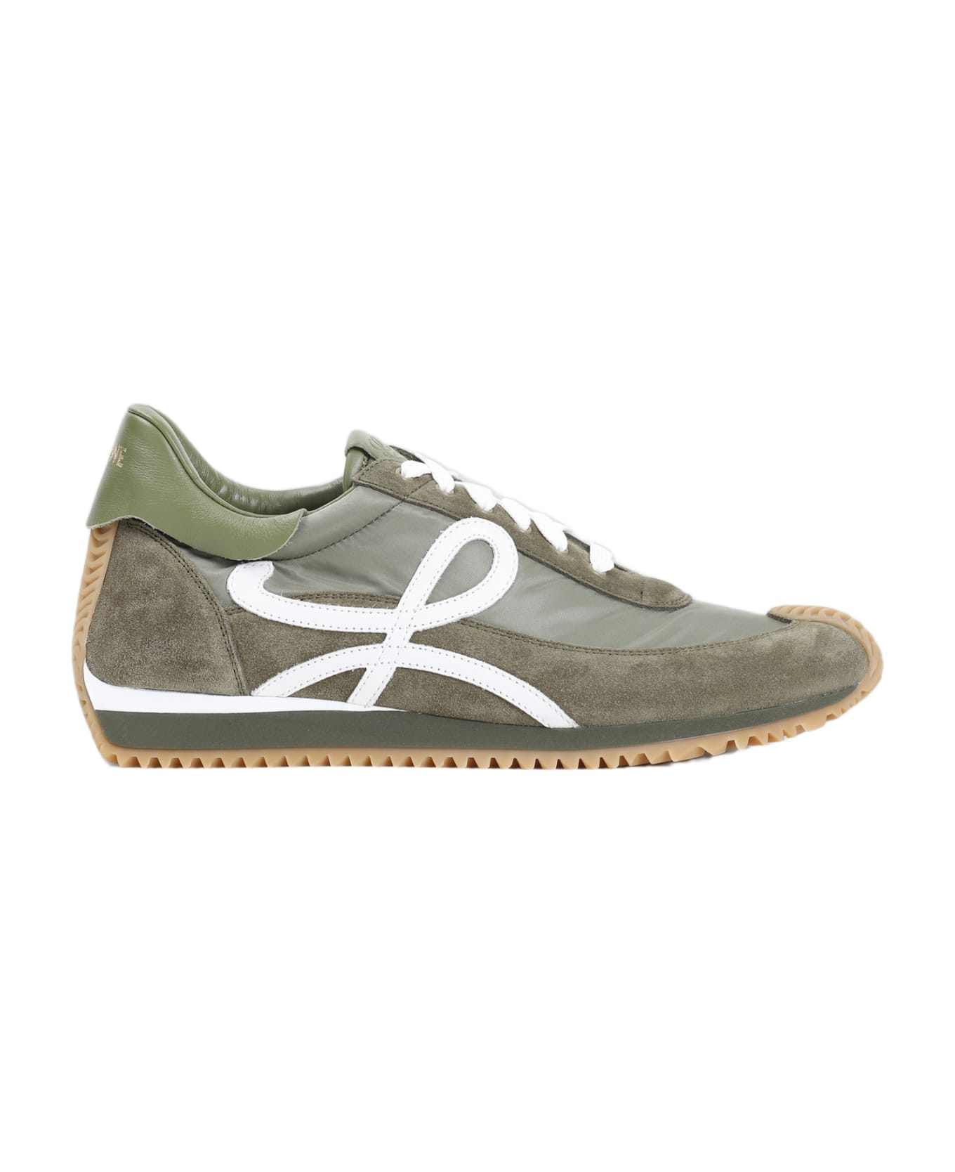 Loewe Flow Runner Sneakers - Olive White スニーカー