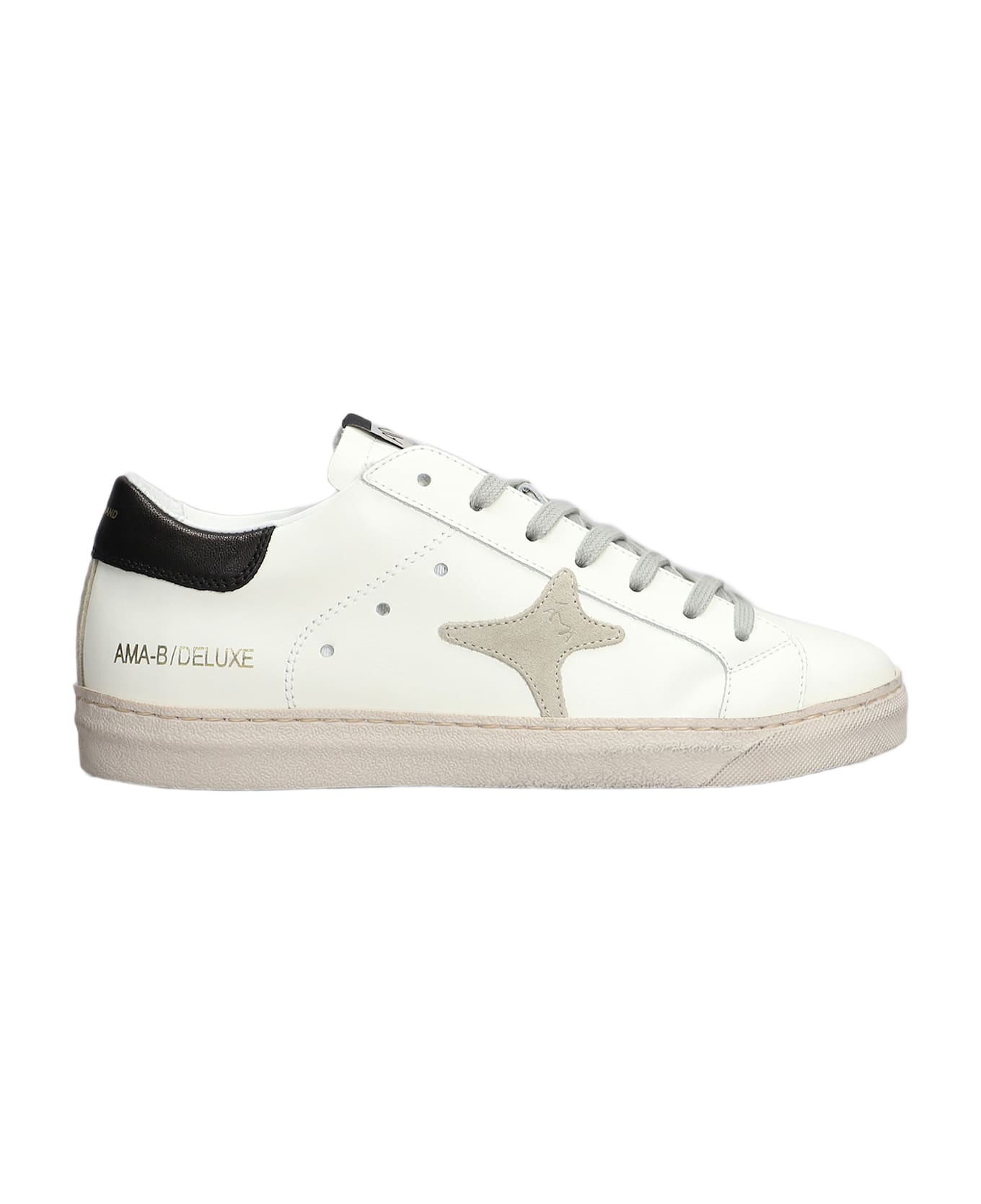 AMA-BRAND Sneakers In White Leather - white
