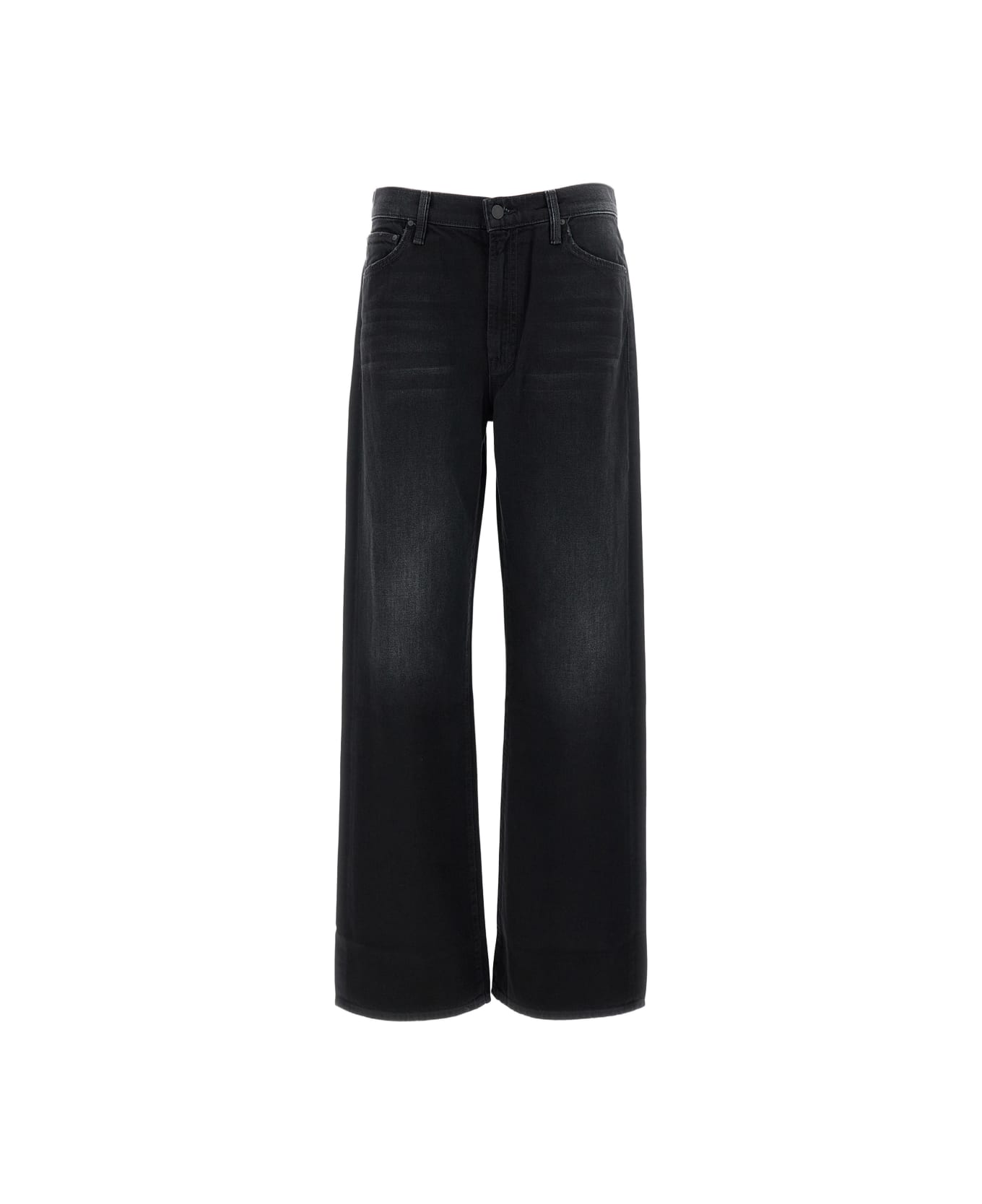 Mother The Dodger Sneak Jeans - Black