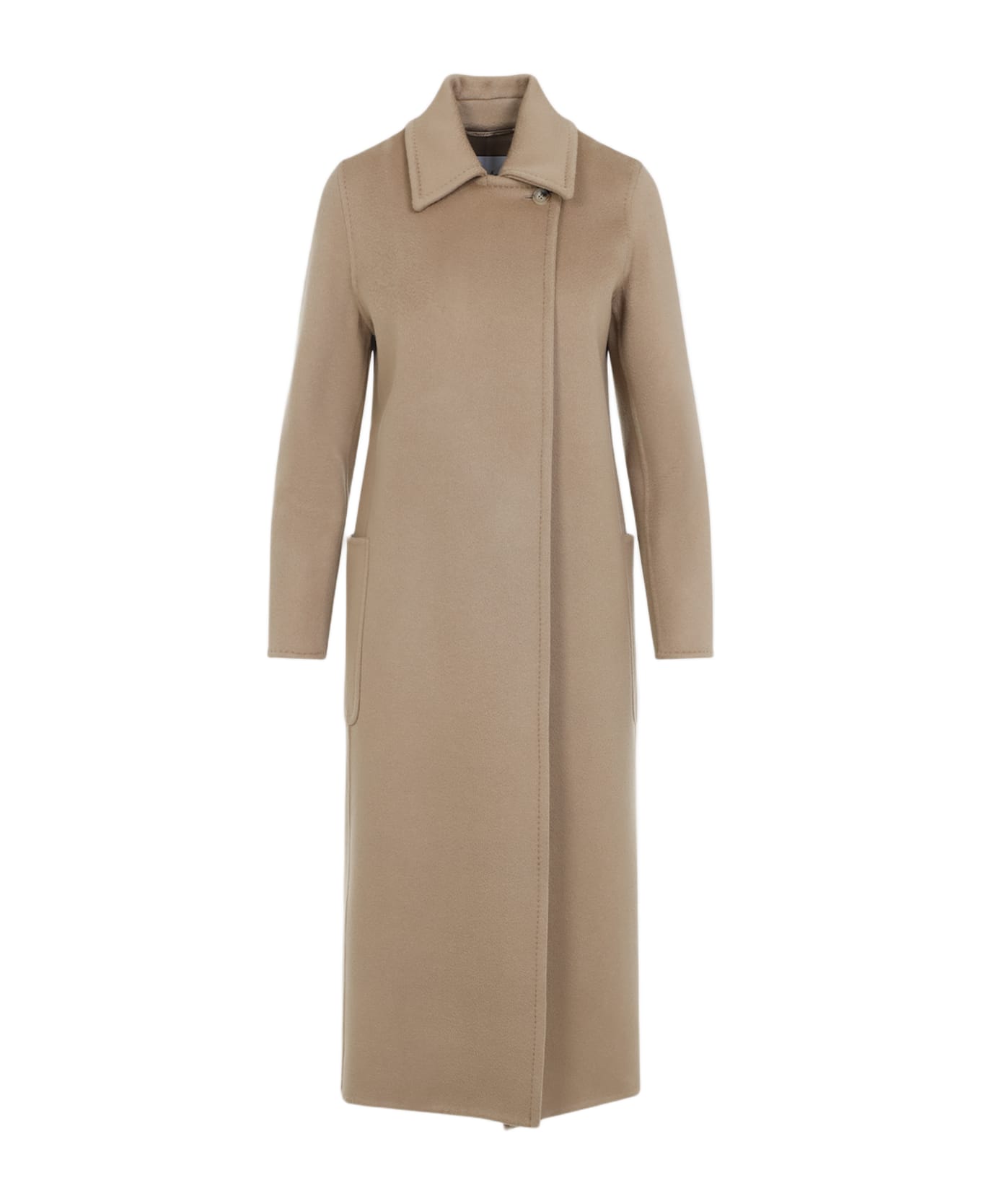 Max Mara Artur Belted Cashmere Coat - Brown