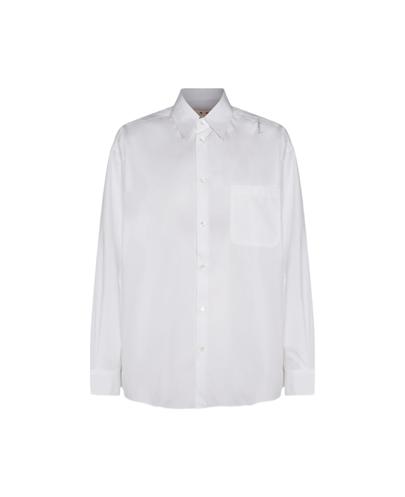 Marni White Cotton Shirt - White