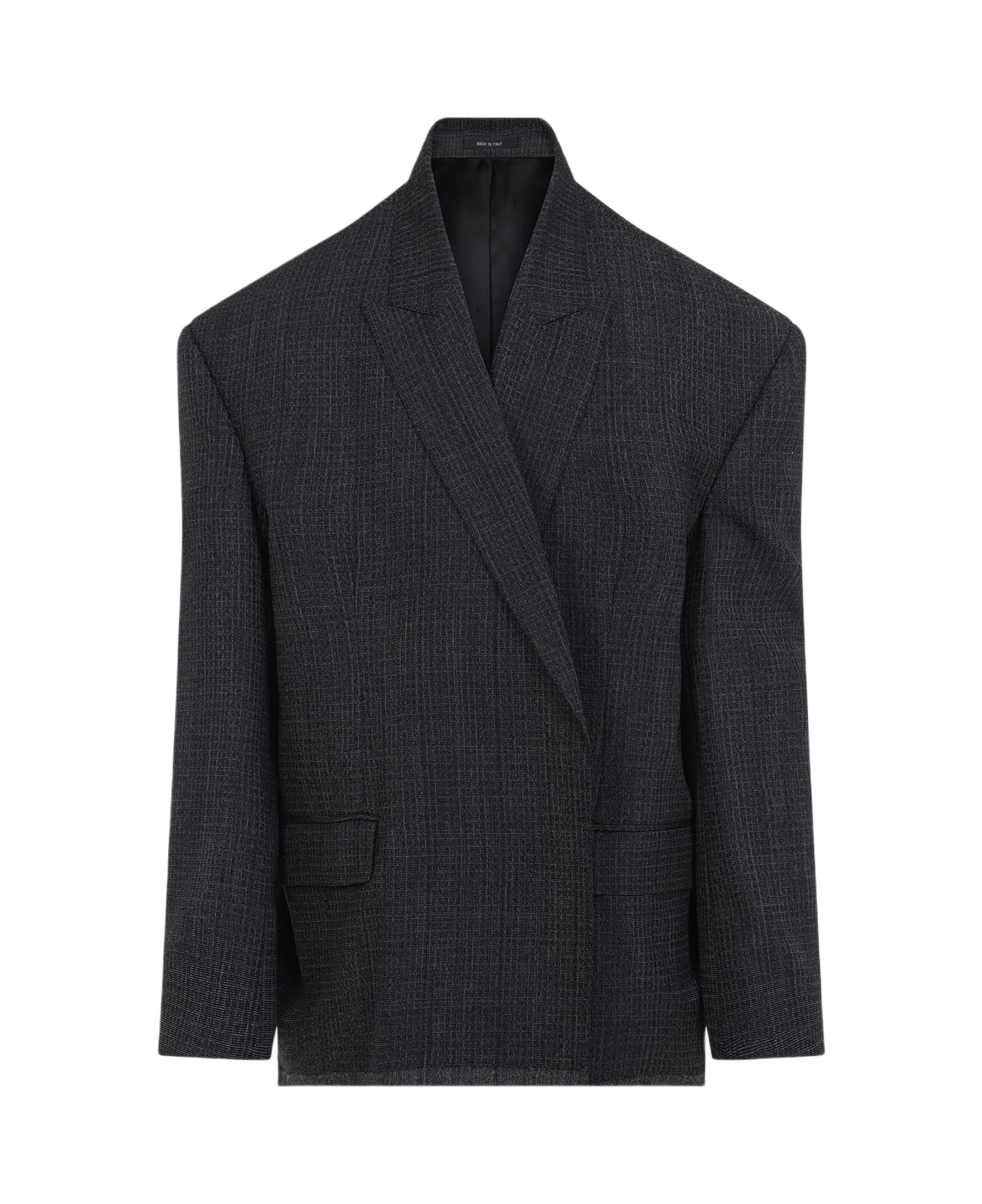 Balenciaga Tailored Jacket - Black Green