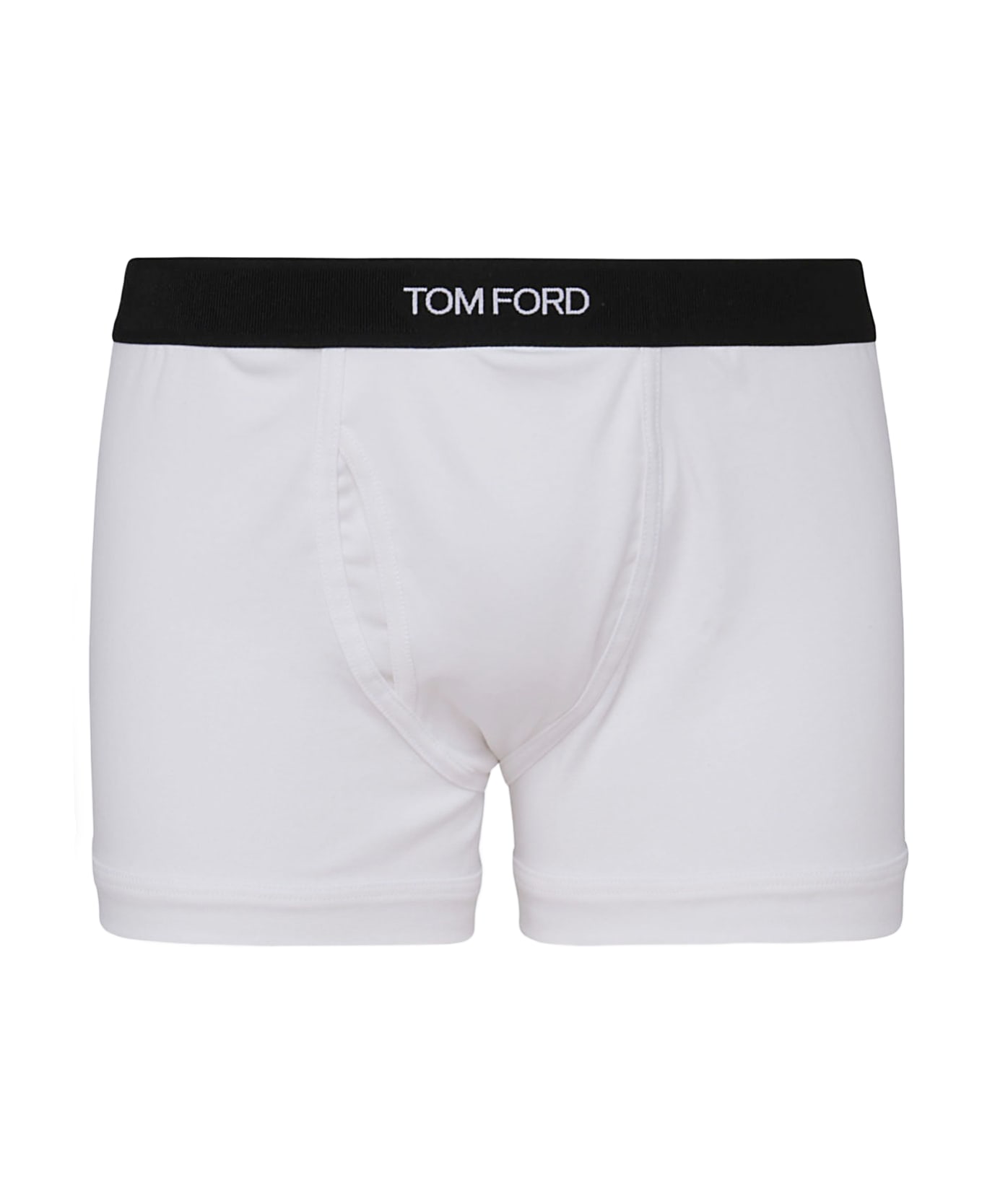Tom Ford White Cotton Two Pack Boxers - White