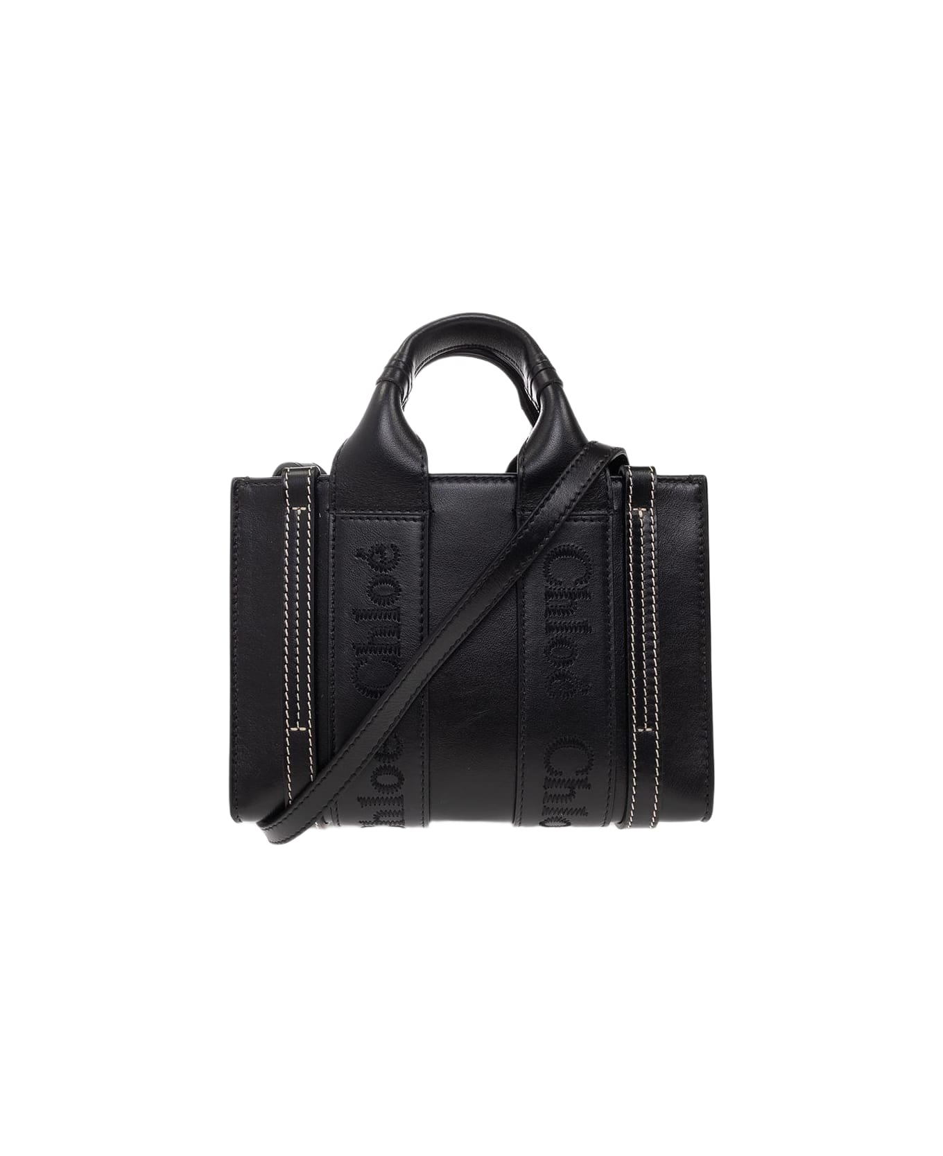 Chloé Mini Tote Hand Bag - Black
