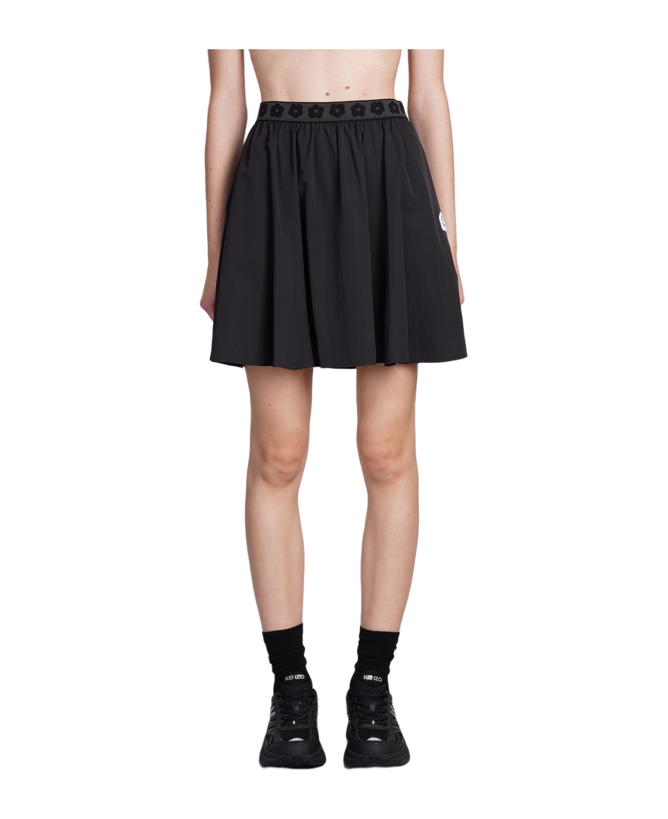 Kenzo Skirt In Black Polyester - black スカート