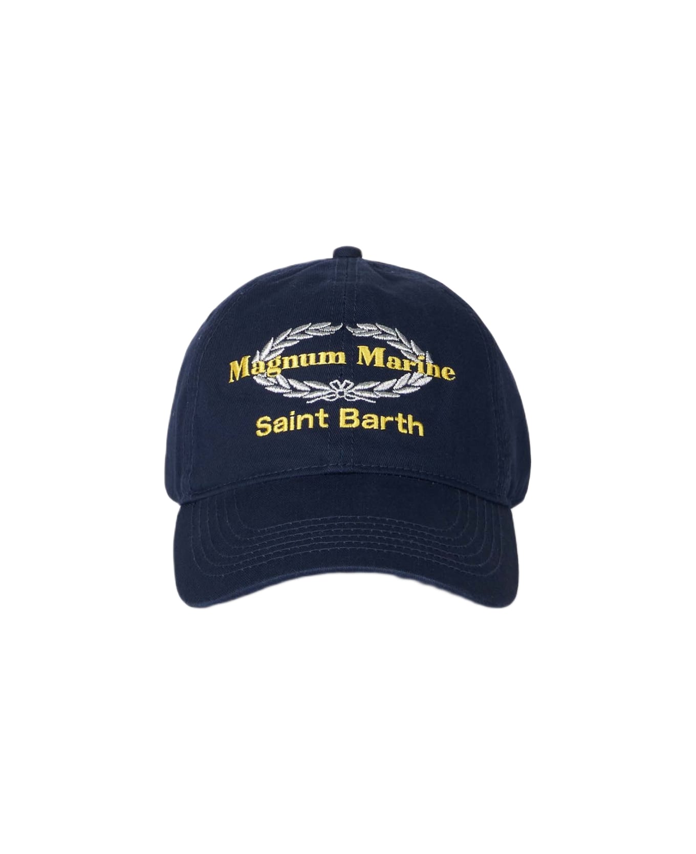 MC2 Saint Barth Baseball Cap With Magnum Marine Embroidery | Magnum Marine Special Edition - BLUE
