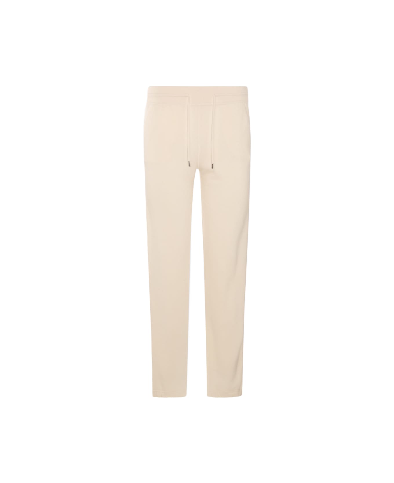 Loro Piana White Wool Pants - BIANCORE