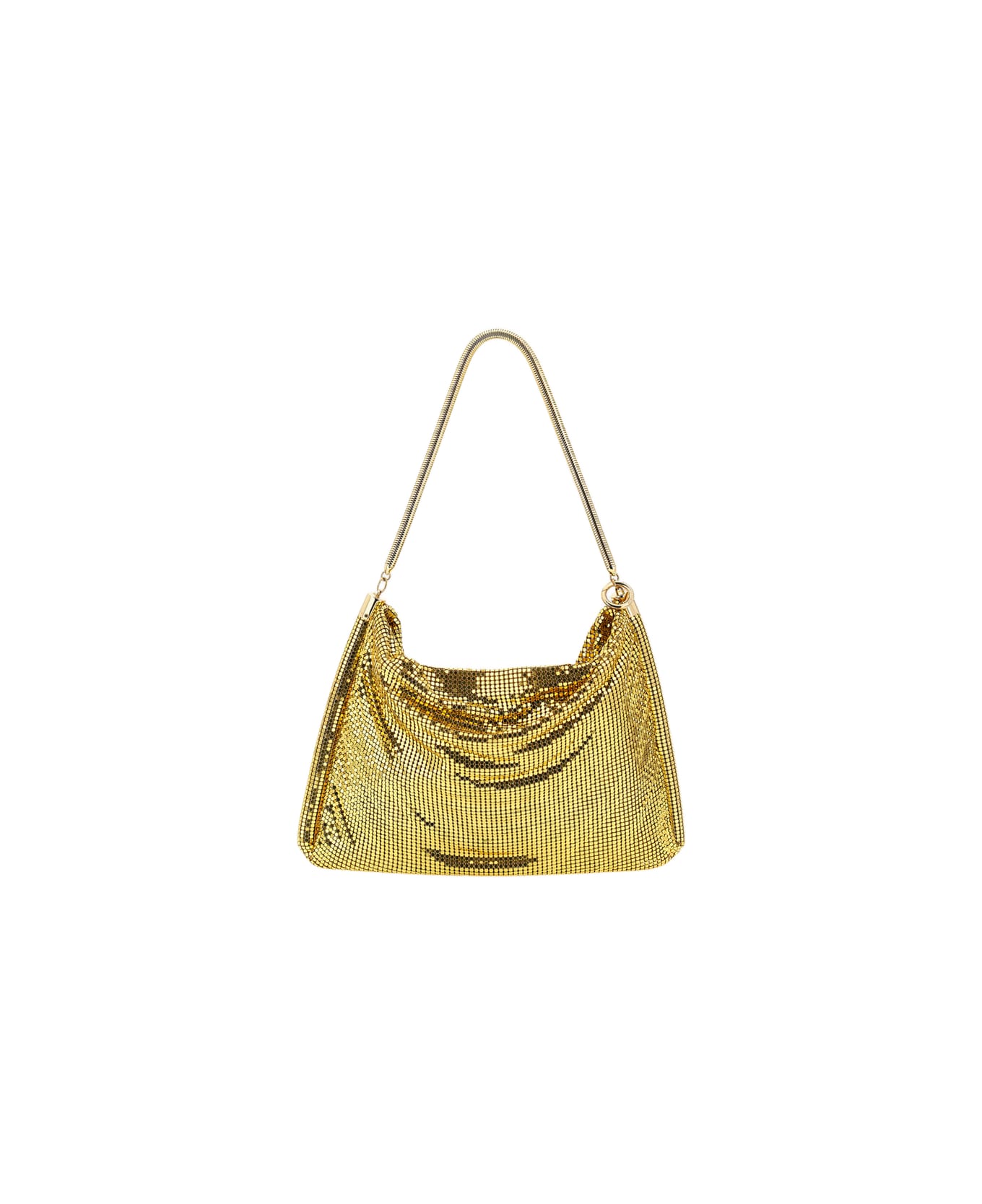 Paco Rabanne Pixel Handbag - Golden