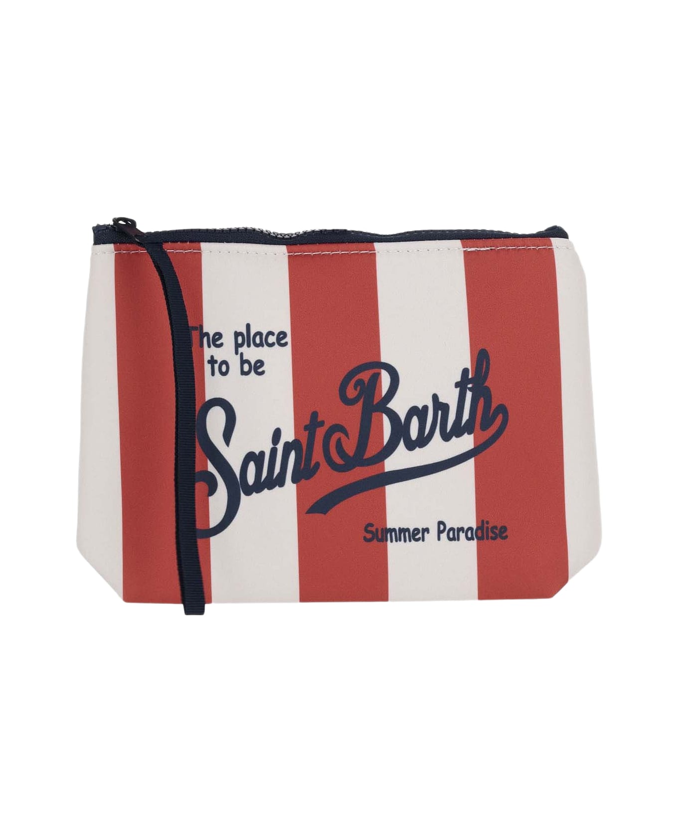 MC2 Saint Barth Scuba Clutch Bag With Striped Pattern - Fantasia