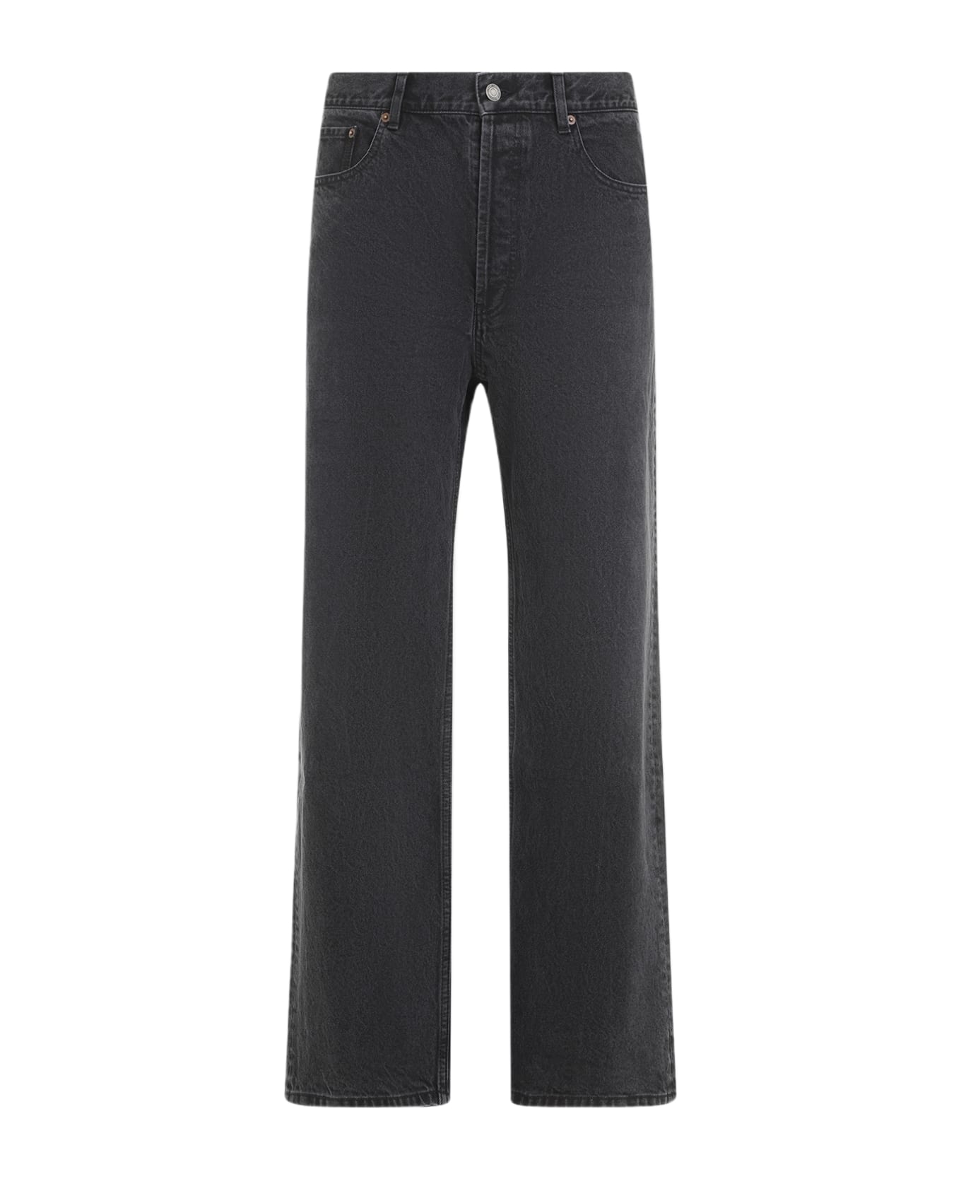 Saint Laurent Loose Straight Jeans - Used Paris Black