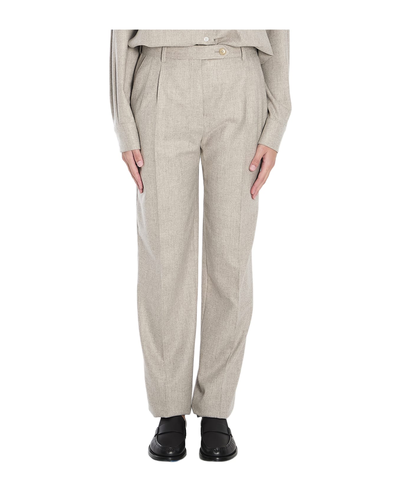 The Row Norbert Trousers - GREY