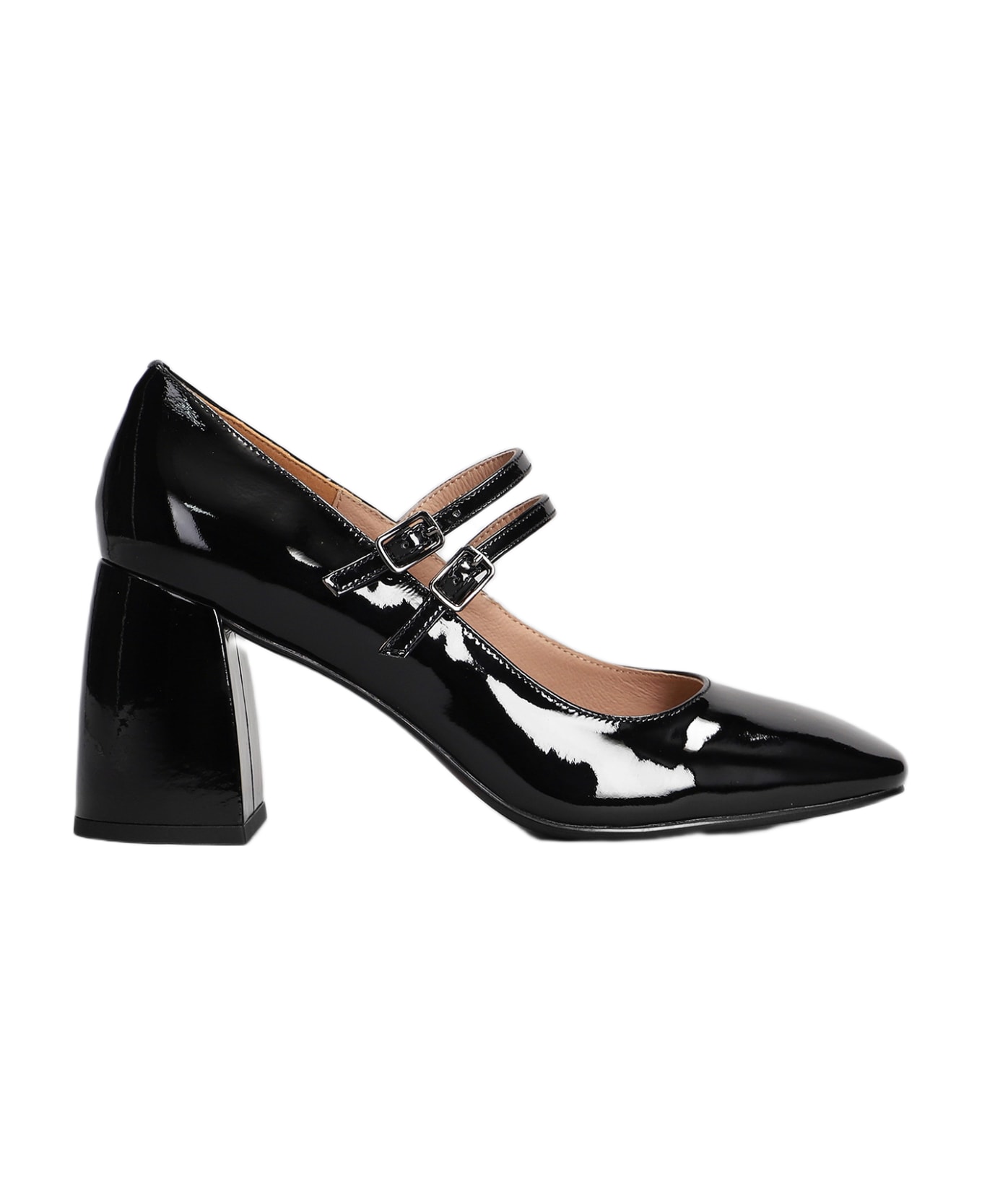 Bibi Lou Pumps In Black Patent Leather - black