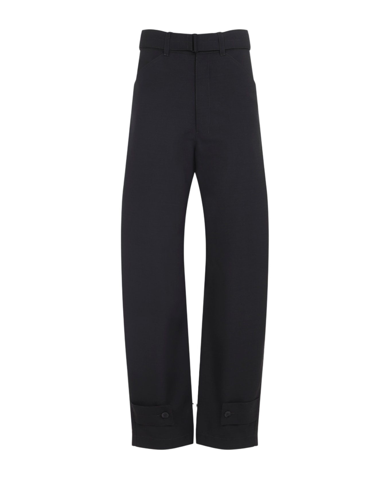 Lemaire Curved Tailored Pants - GREY