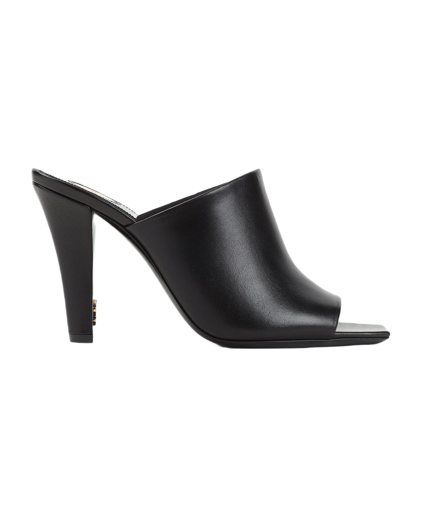 Saint Laurent Jill 95 Mule - Nero