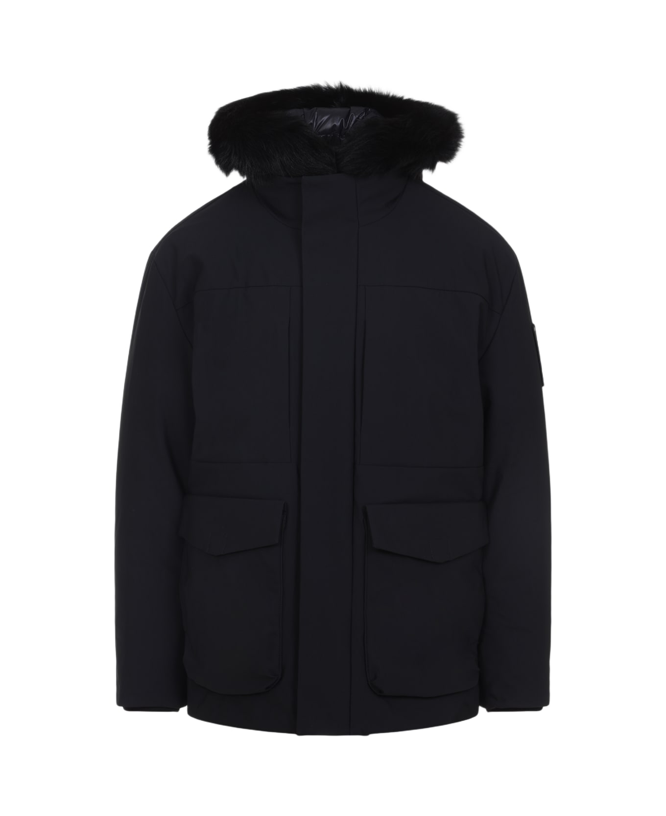 Moose Knuckles Voltaire 3q Jacket - Blk W Blk