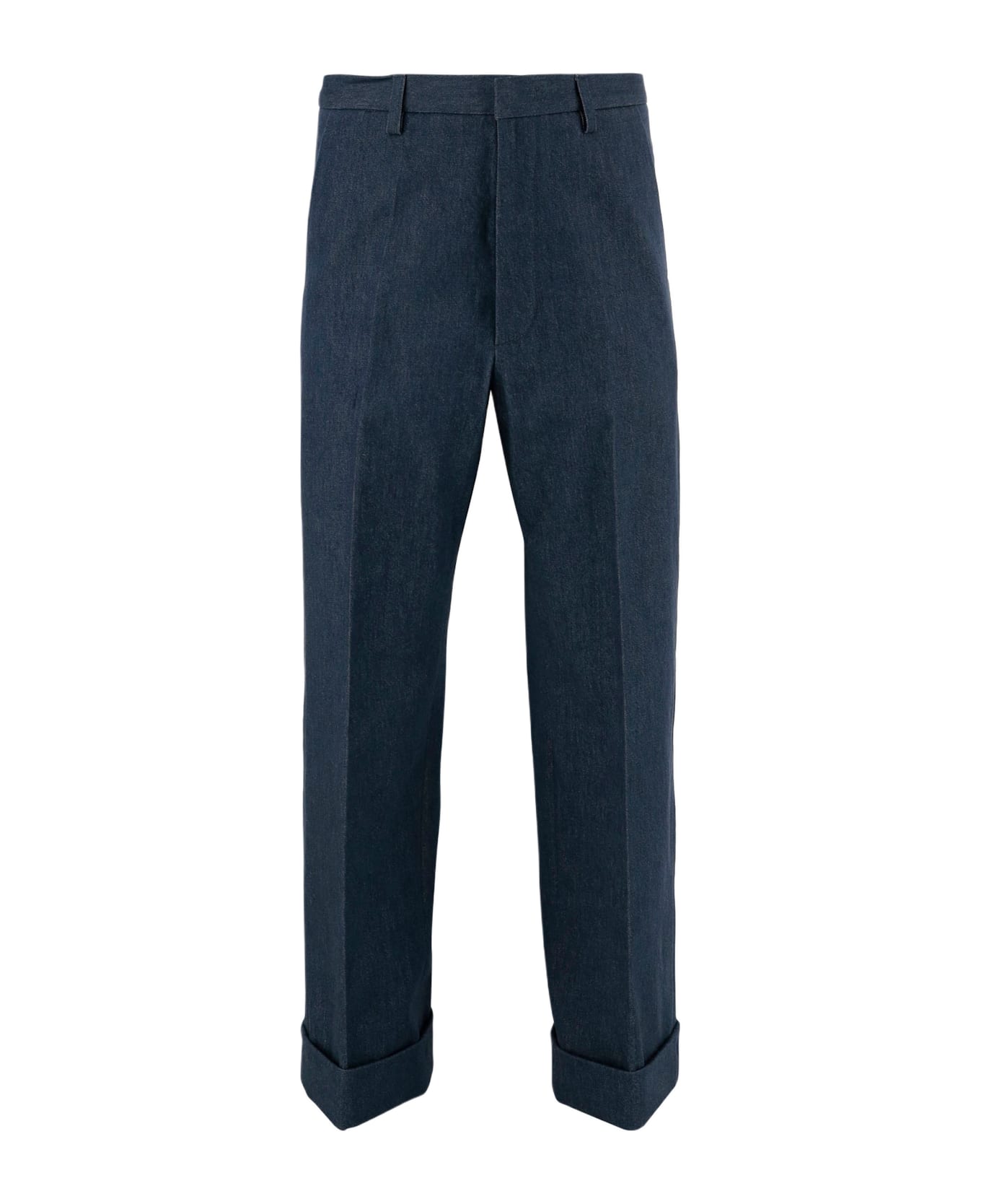 Valentino Cotton Denim Jeans - Denim