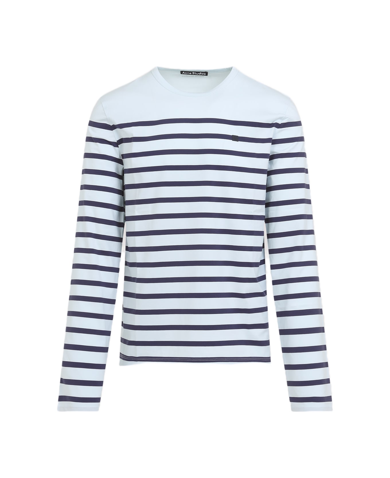 Acne Studios Ls T-shirt - Aav Pale Blue