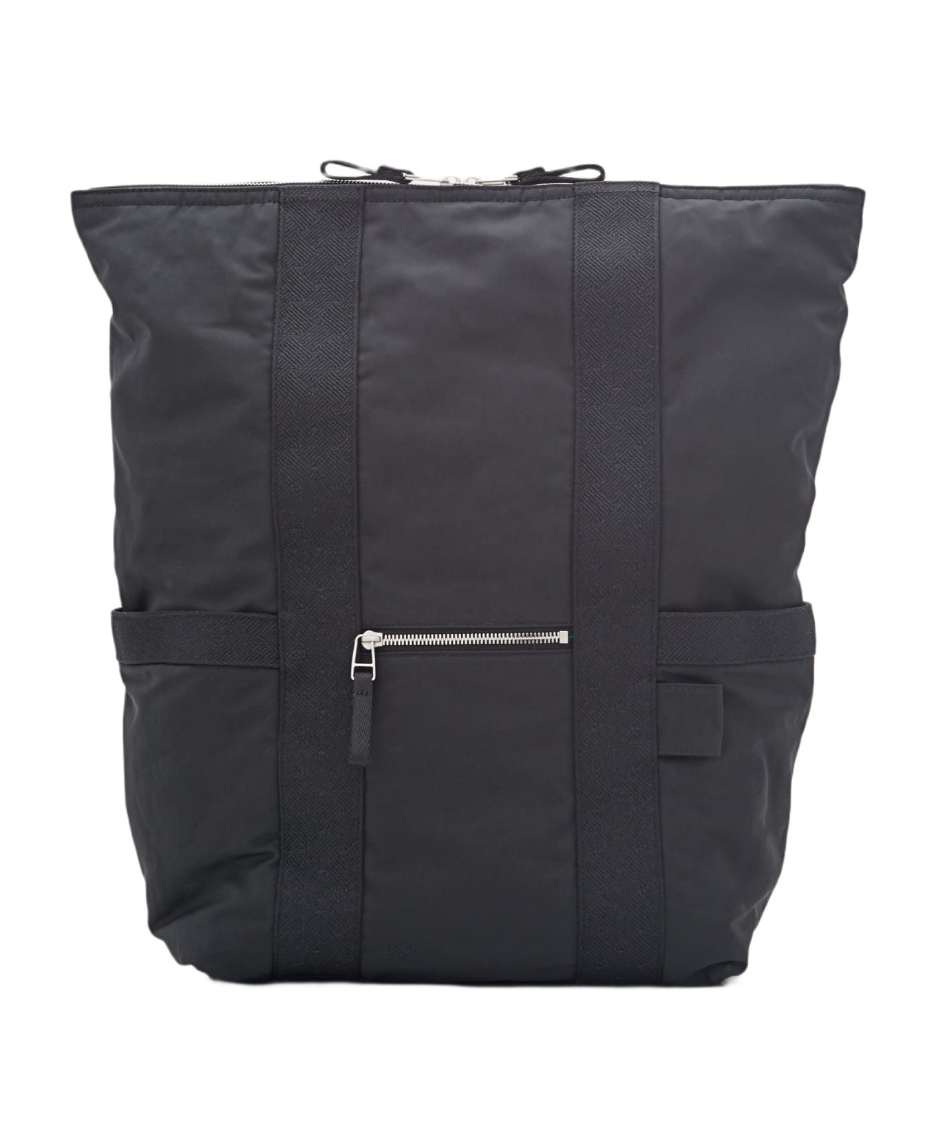 Bottega Veneta Nylon Backpack - Black