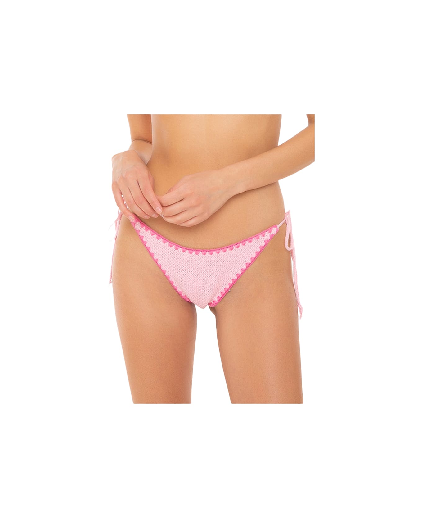 MC2 Saint Barth Woman Crochet Swim Briefs - MULTICOLOR