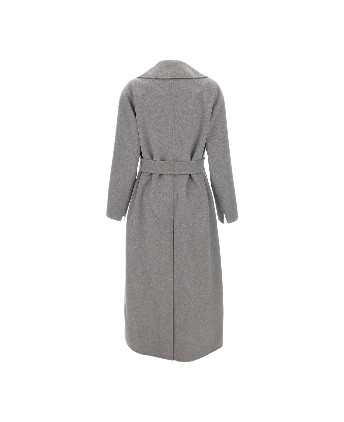 
S Max Mara Paola Wool And Cashmere Coat - Grey