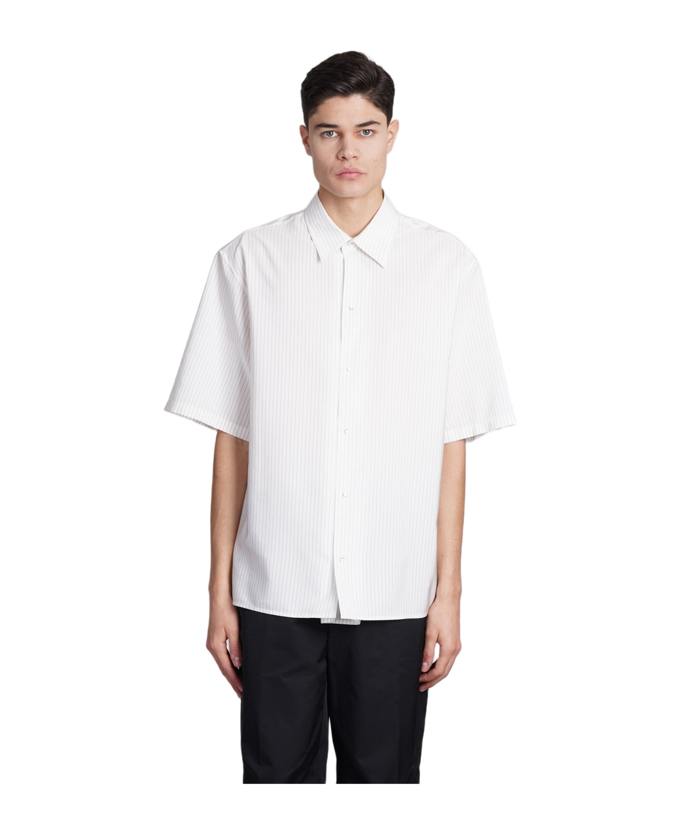 Lanvin Shirt In White Silk - white