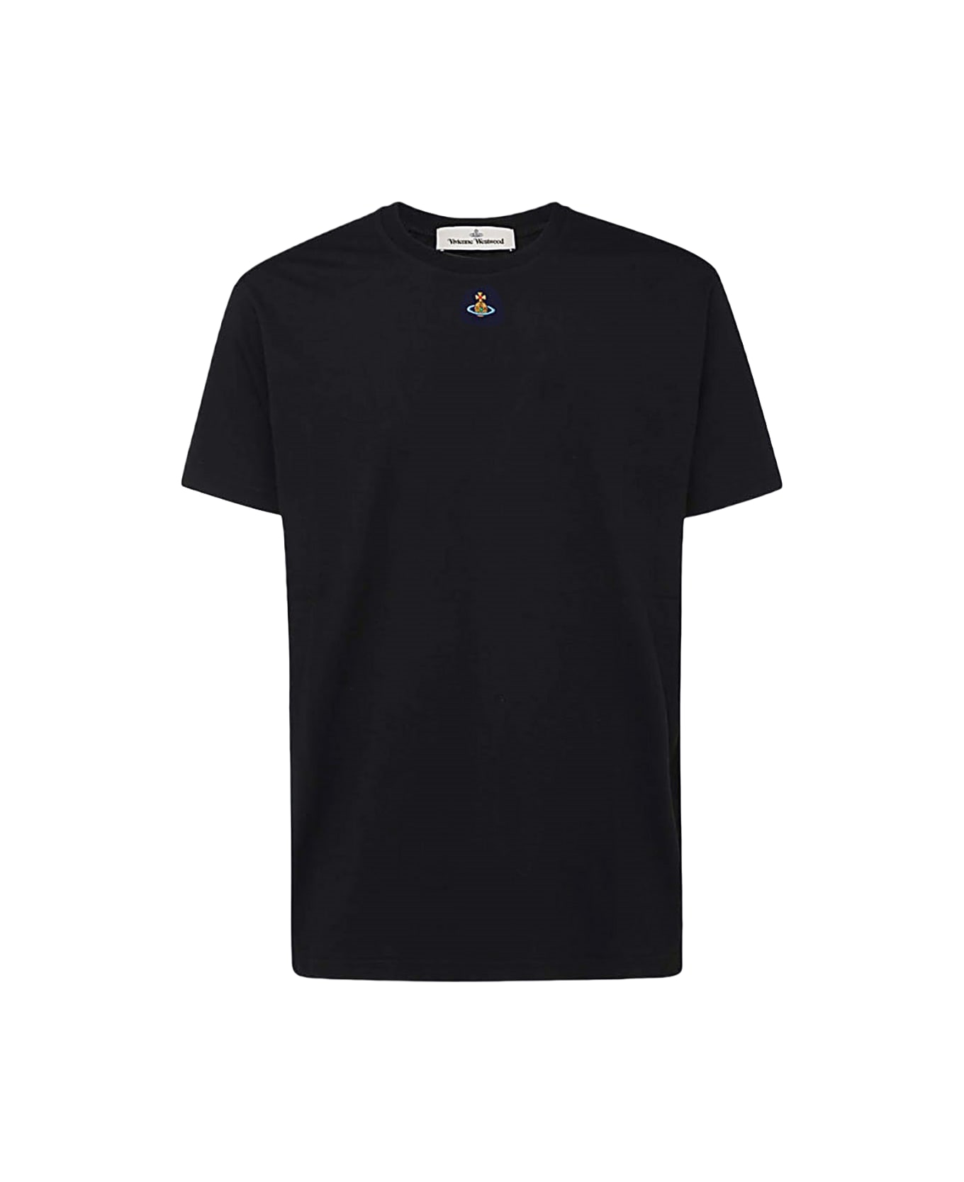 Vivienne Westwood Black Cotton T-shirt - Black