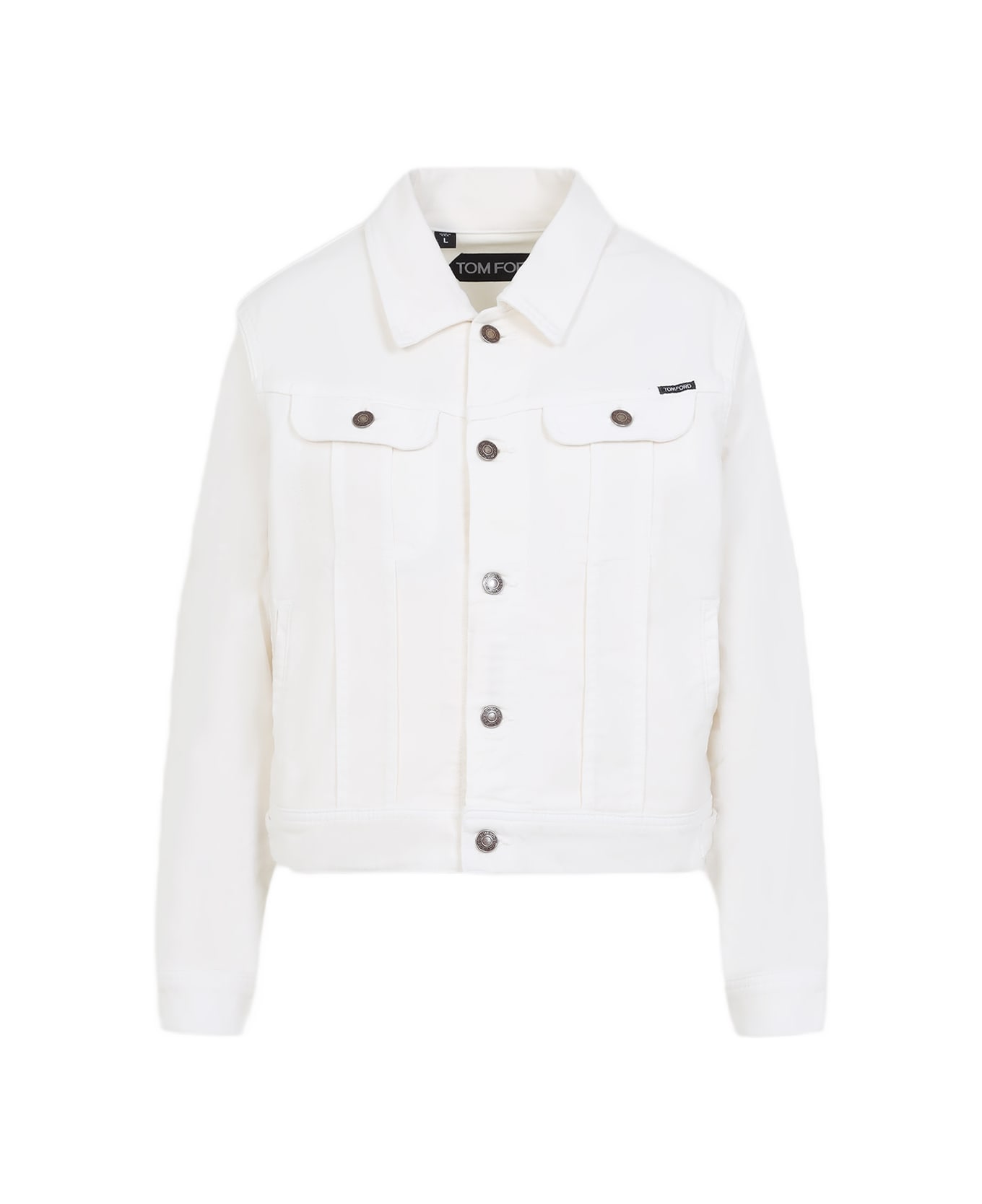 Tom Ford Moleskine Denim Jacket - Off White
