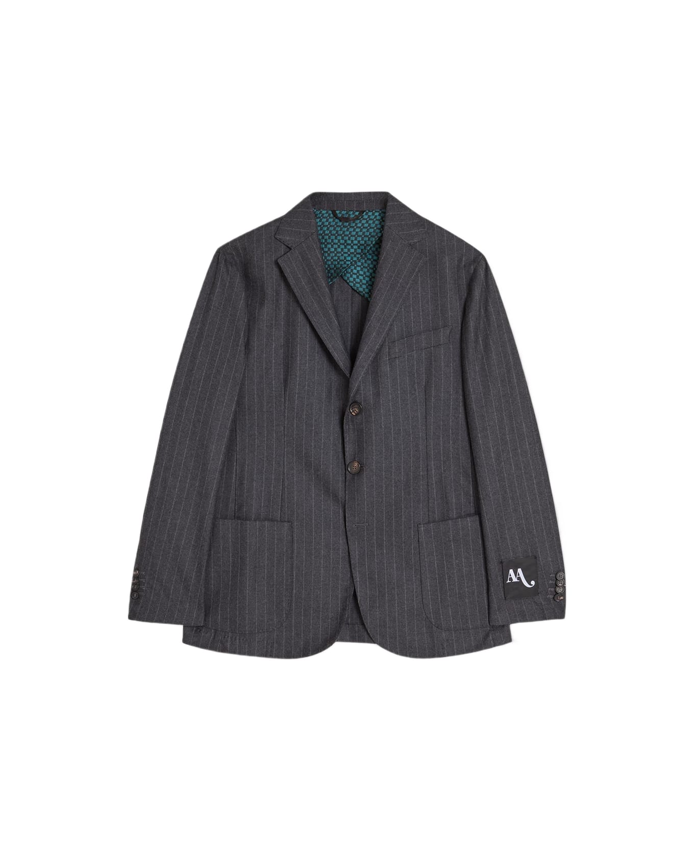 doppiaa Aadroant Pinstripe Suit