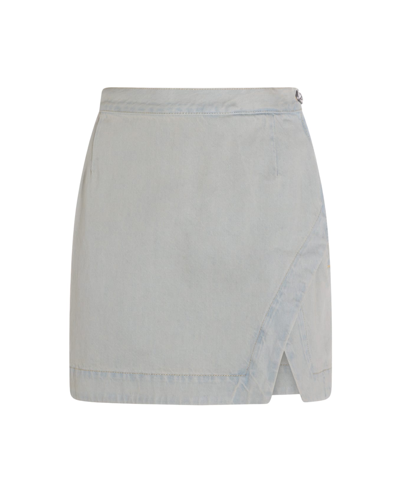 Vivienne Westwood Light Blue Cotton Skirt - Blue