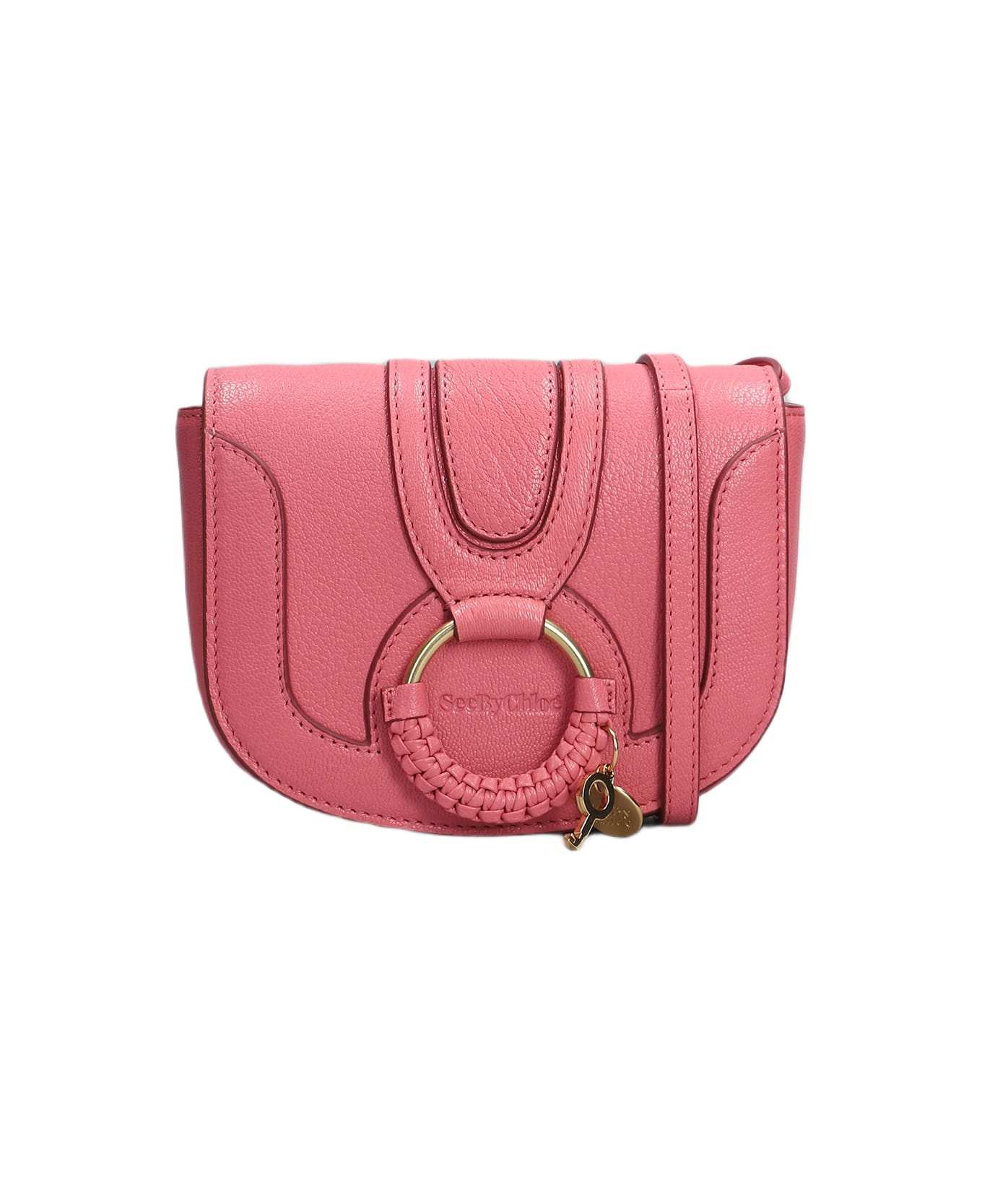 See by Chloé Hana Mini Shoulder Bag In Rose-pink Leather - rose-pink トートバッグ