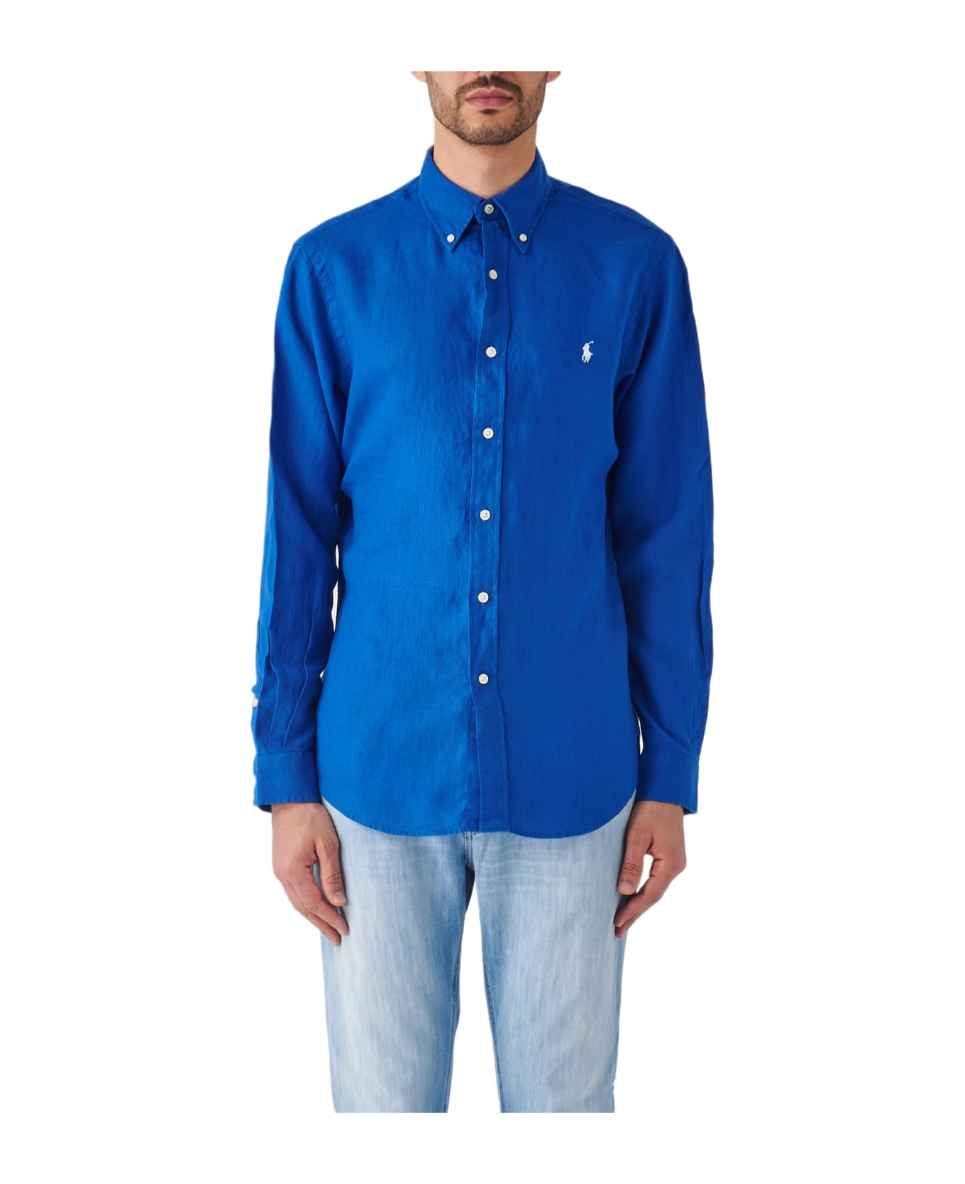 Polo Ralph Lauren Long Sleeve Sport Shirt Shirt - ROYAL