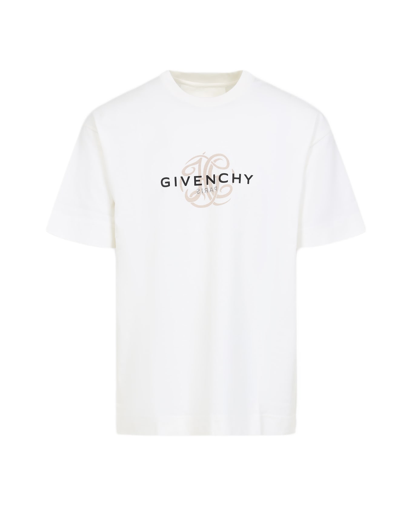 Givenchy T-shirt With Logo - Off White
