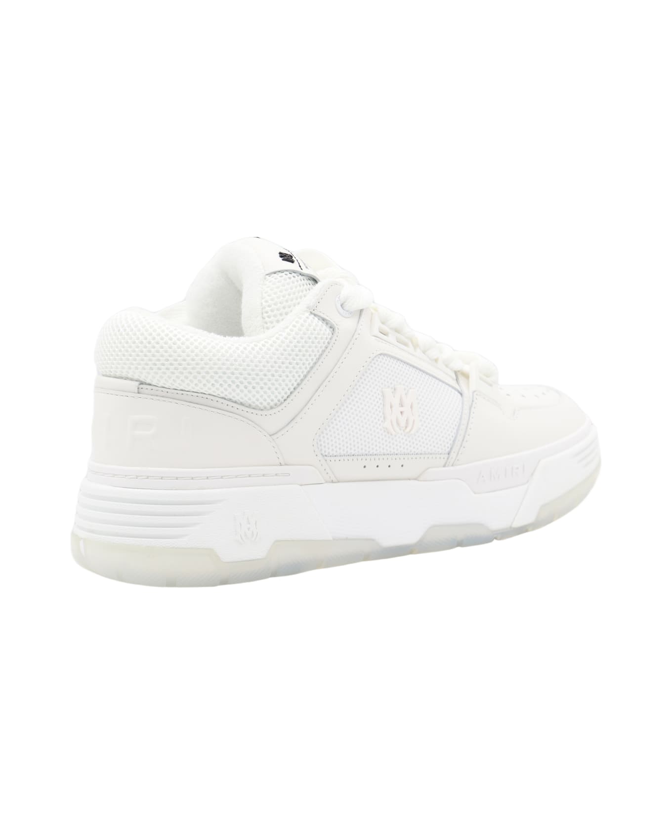 AMIRI White Leather Sneakers - White