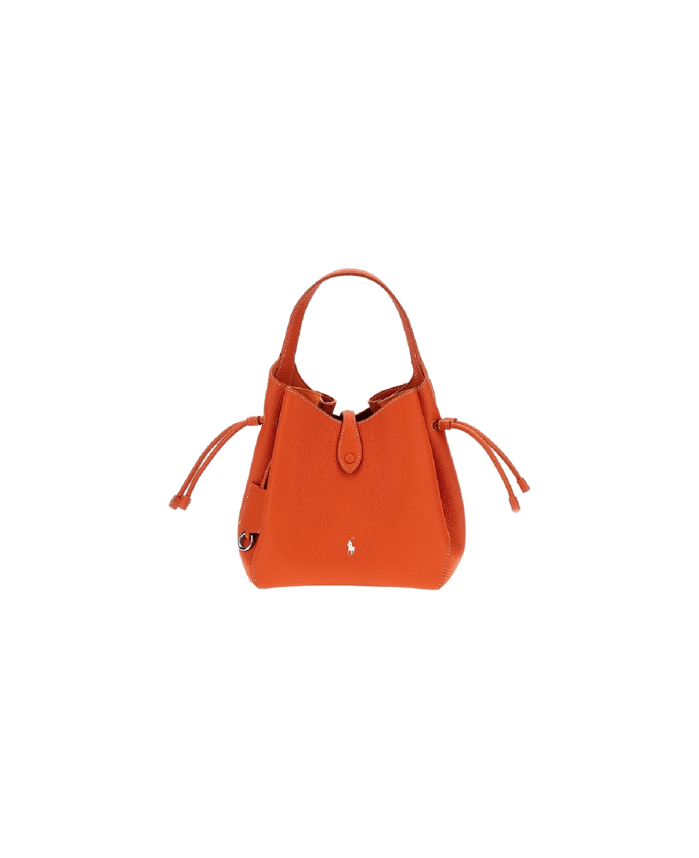Polo Ralph Lauren Crossbody Bucket Bag - Orange