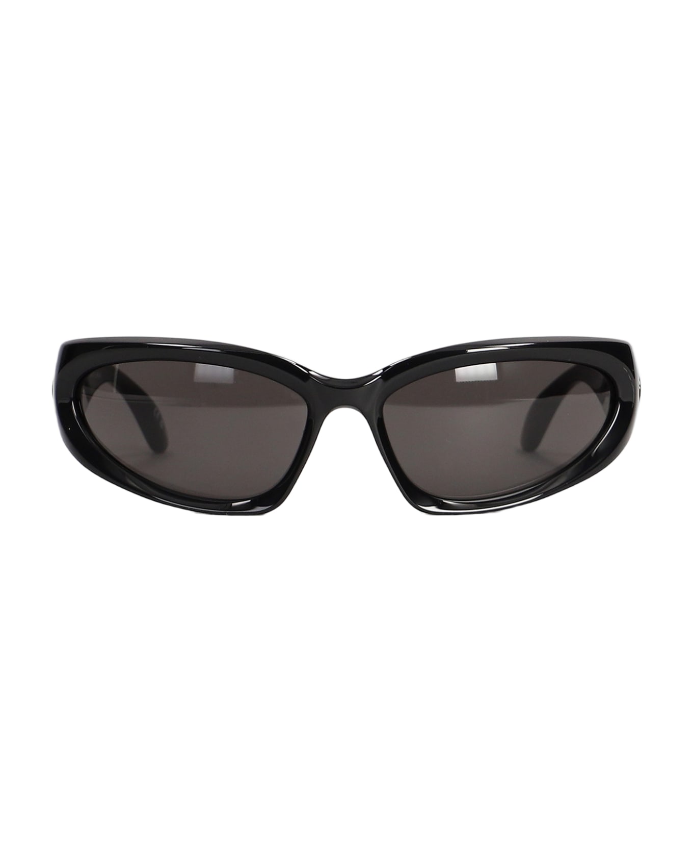 Balenciaga Sunglasses In Black Acetate - black