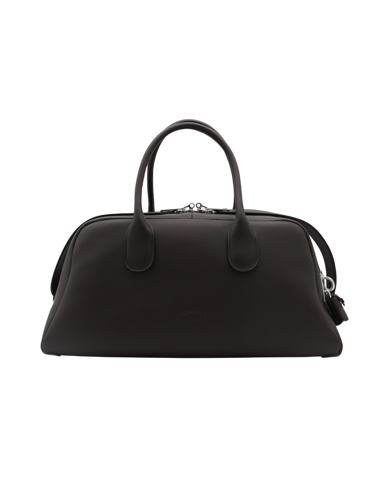 Tod's Black Leather Top Handle Bag