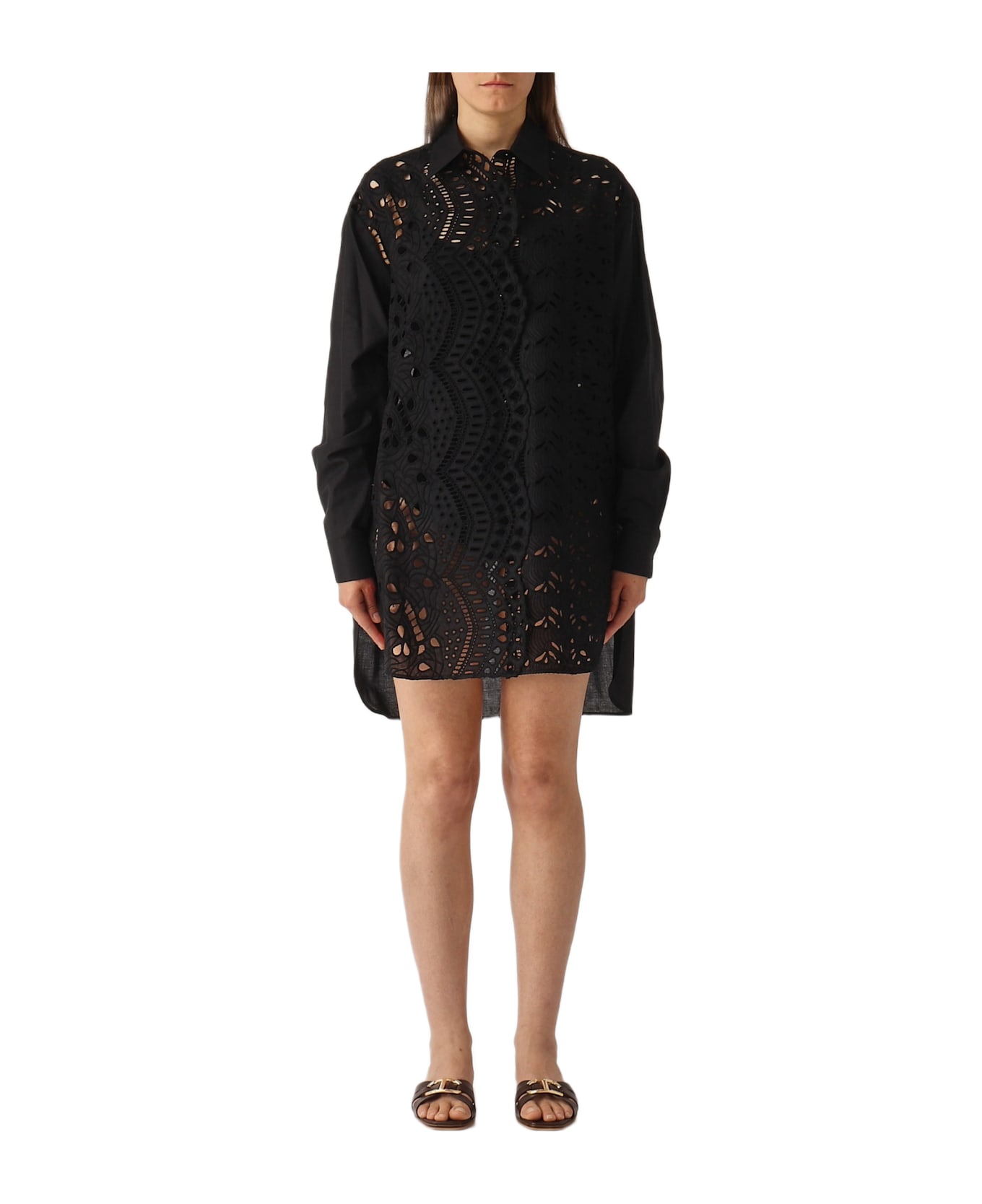 Ermanno Scervino Camicia Over Shirt - NERO